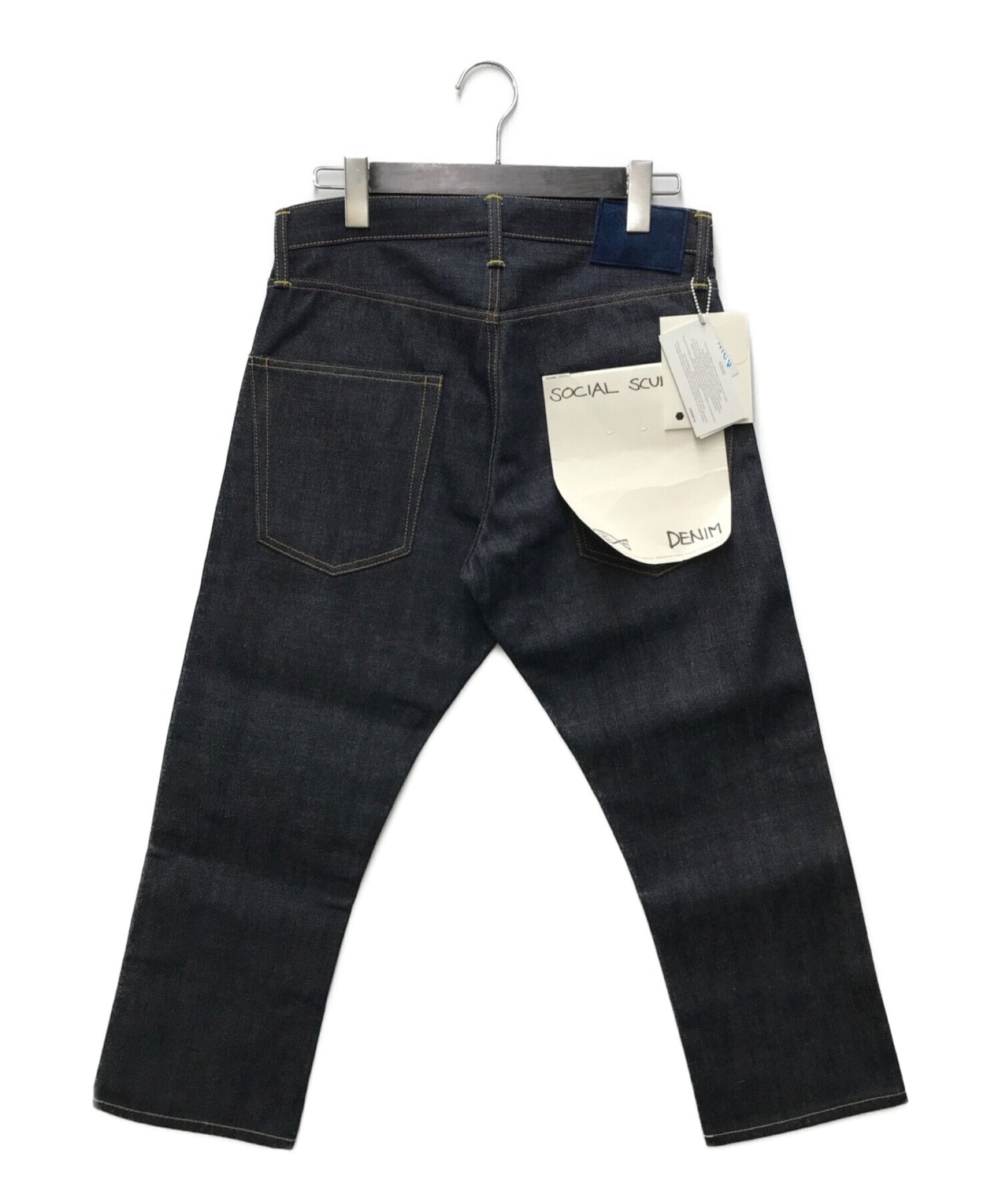 [Pre-owned] visvim SOCIAL SCULPTURE 01 SLIM/Social Sculpture 01 Slim selvedge denim pants 0115205005026