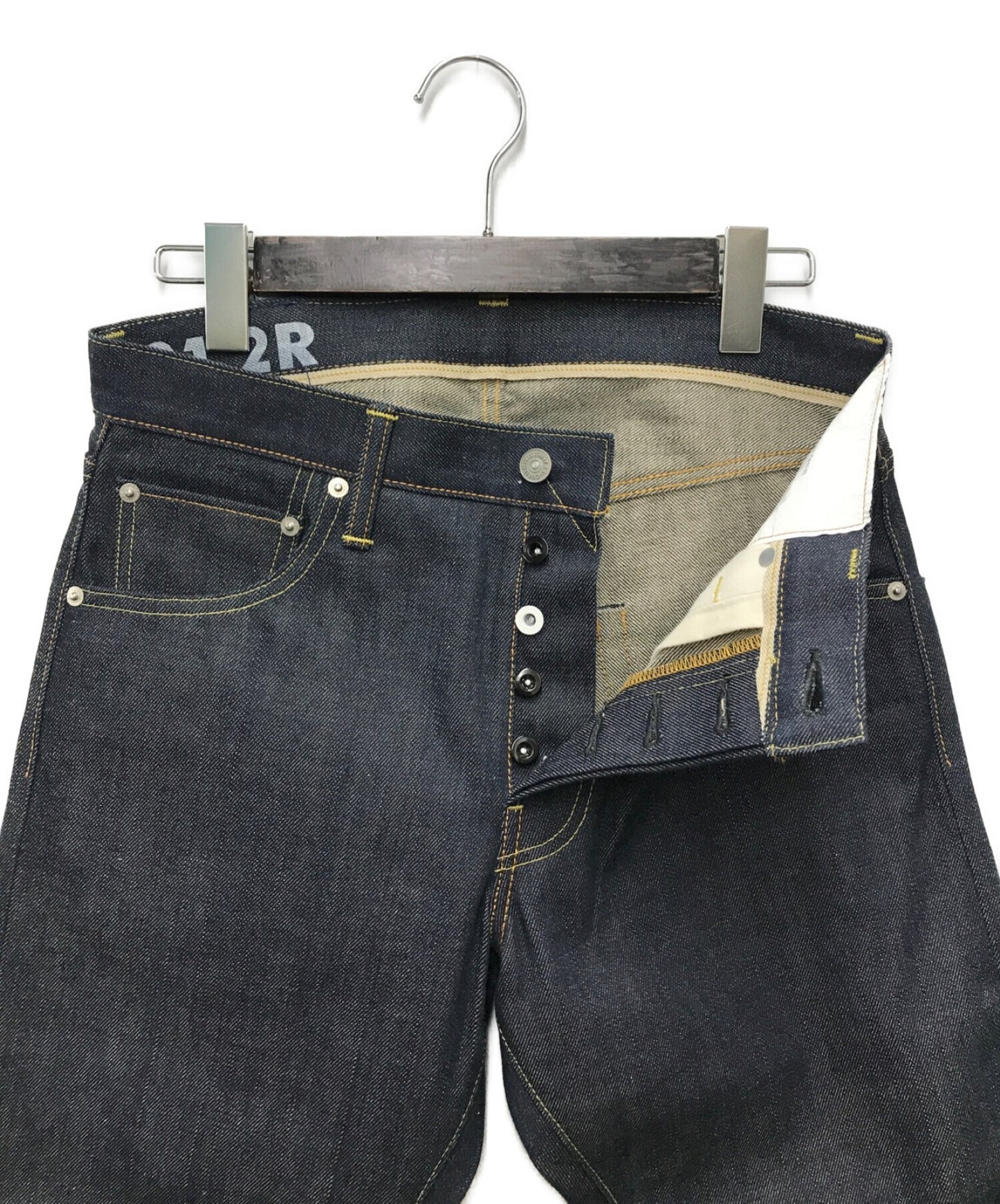 [Pre-owned] visvim SOCIAL SCULPTURE 01 SLIM/Social Sculpture 01 Slim selvedge denim pants 0115205005026