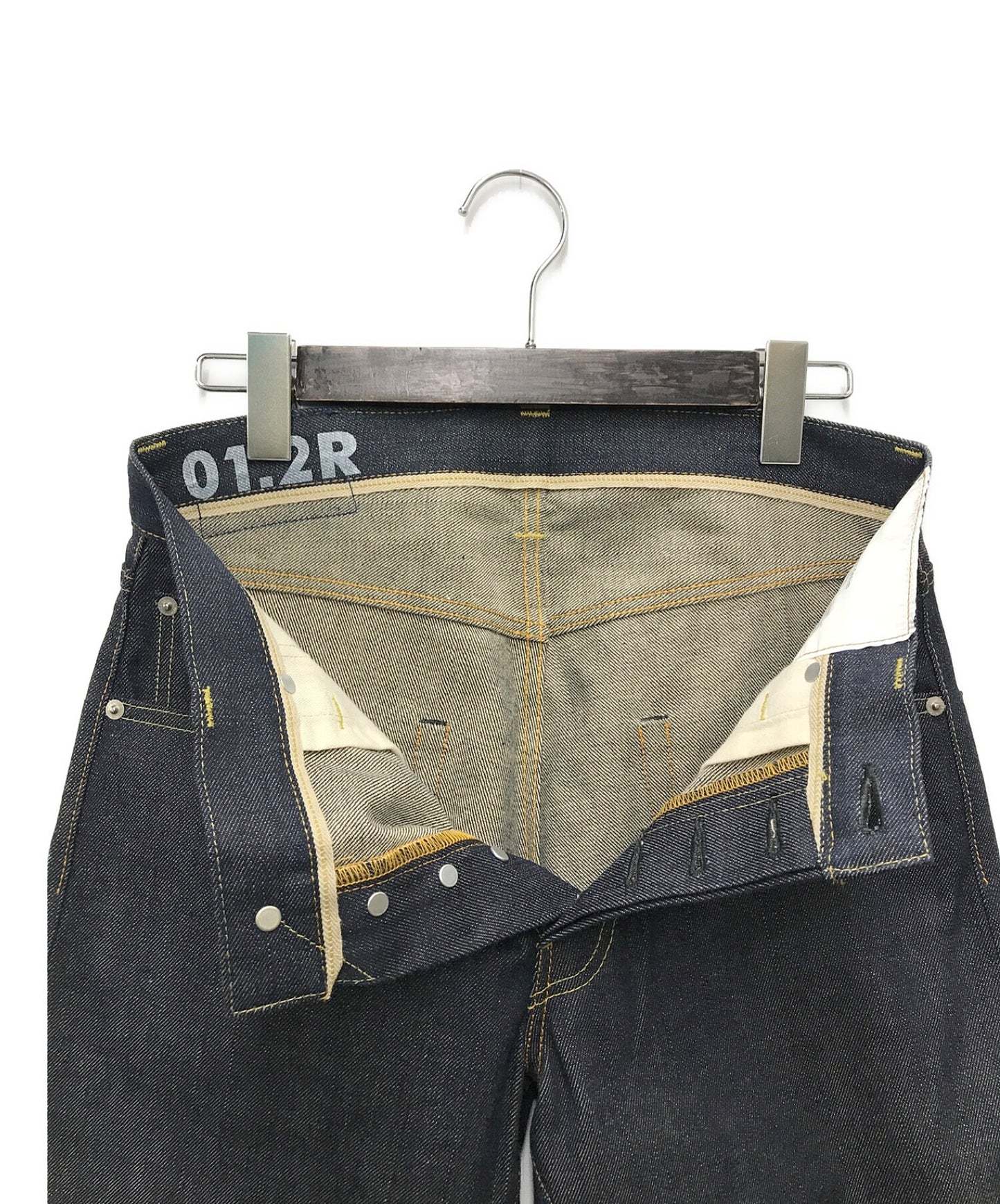 [Pre-owned] visvim SOCIAL SCULPTURE 01 SLIM/Social Sculpture 01 Slim selvedge denim pants 0115205005026