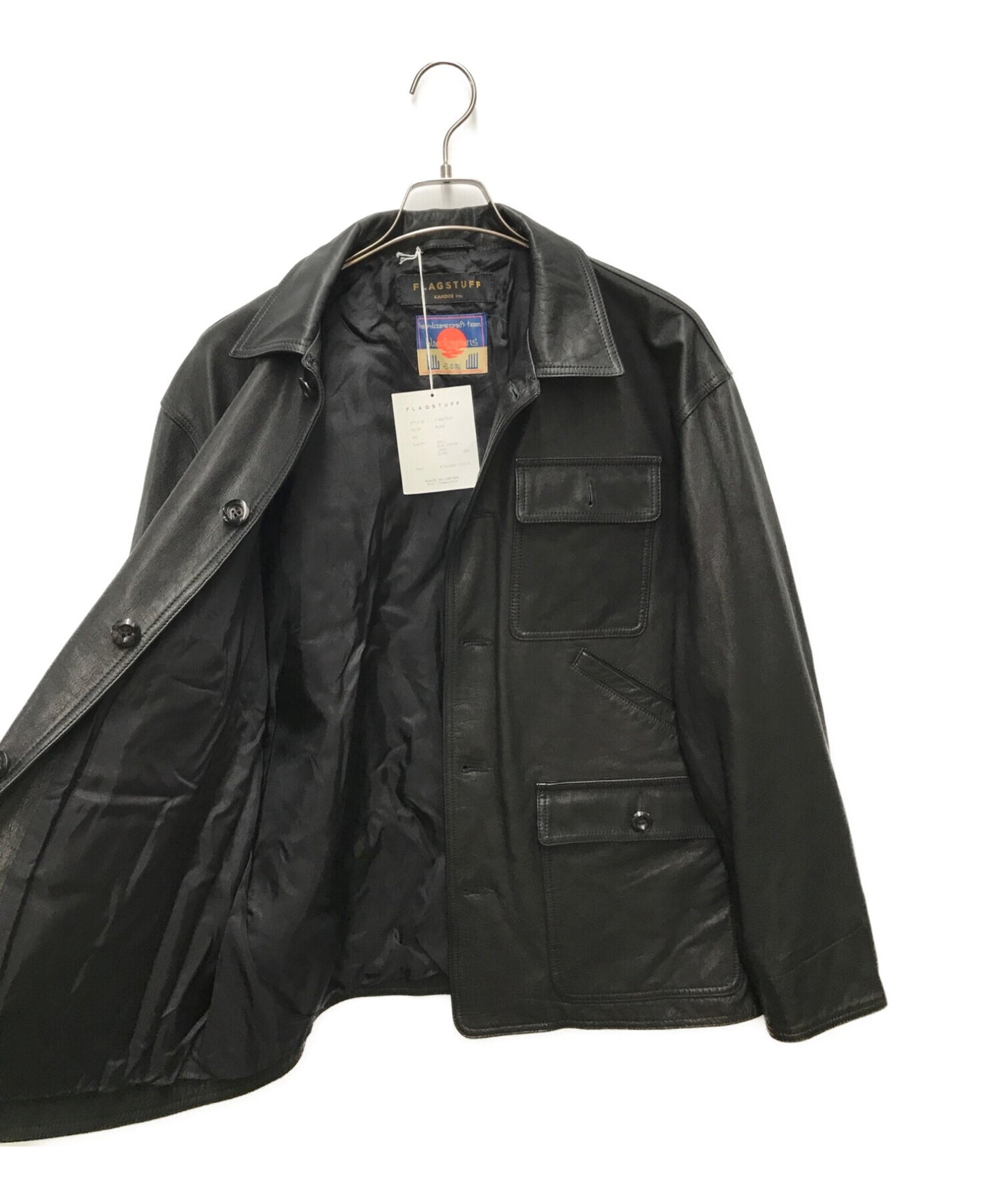 [Pre-owned] FLAGSTUFF×blackmeans Cow Leather Jacket 21AW-FS-01