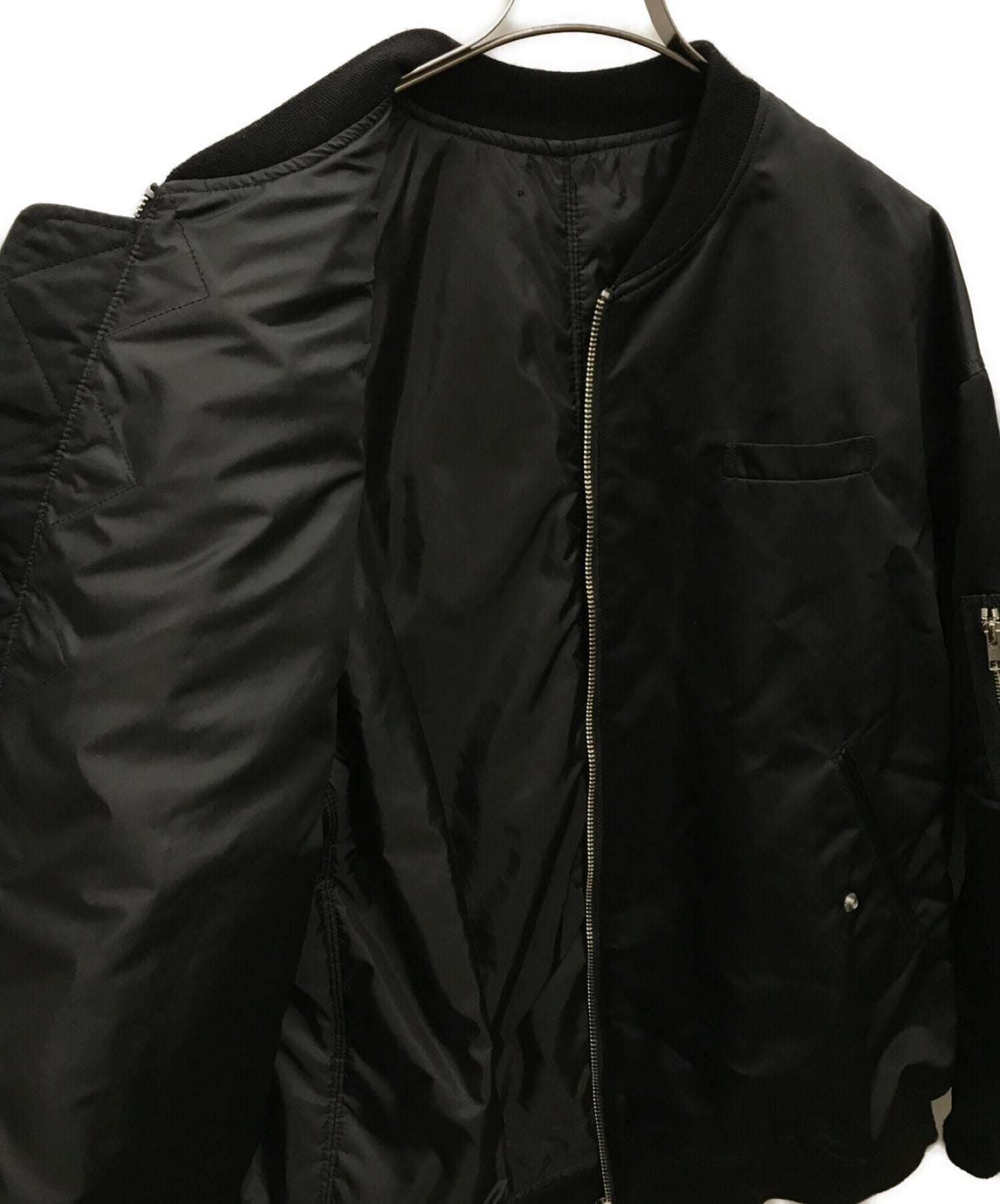 비밀 그래픽 MA-1 재킷 군 재킷 JUW4202-2