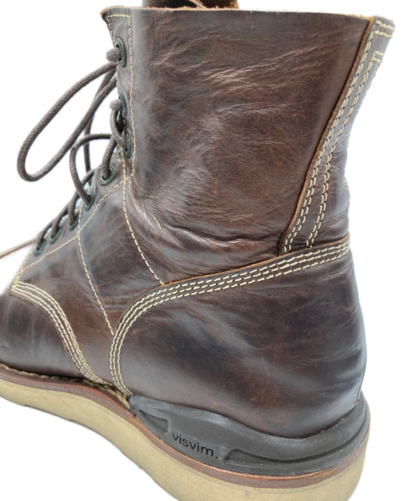 [Pre-owned] visvim VIRGIL CANTOR-FOLK oiled leather boots