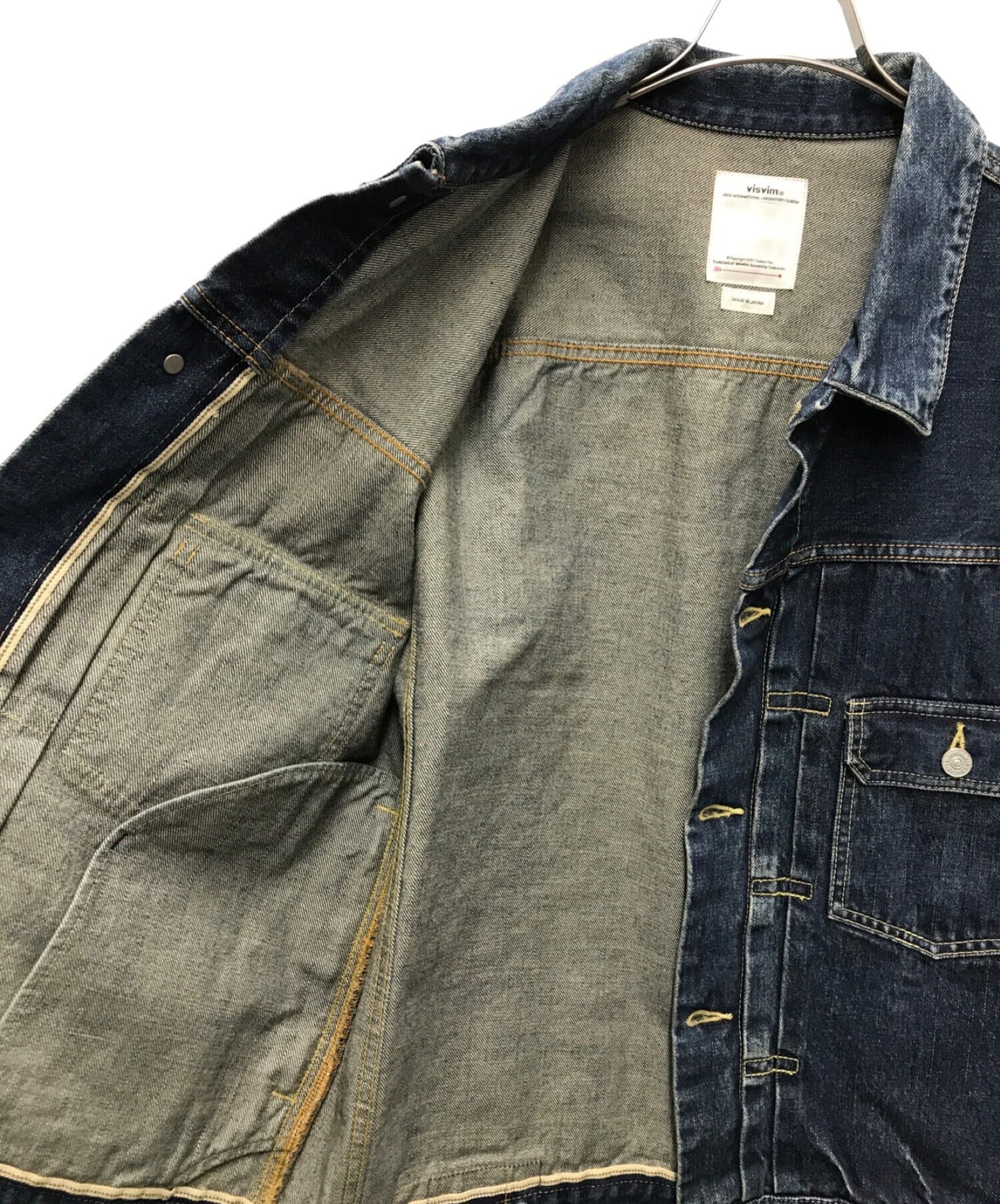 [Pre-owned] visvim 2nd type denim jacket 0119205006004