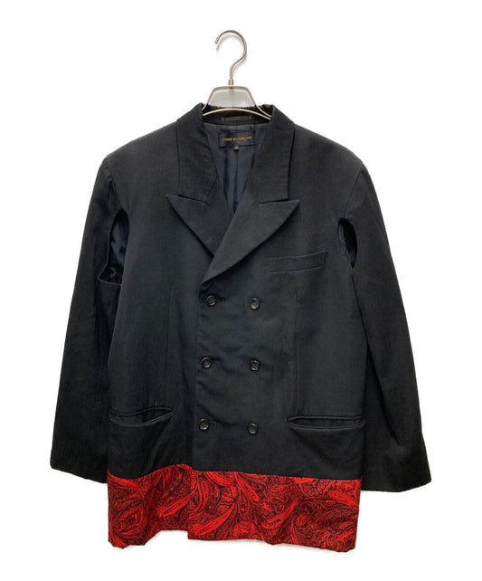 Comme des Garcons Paisley는 디자인 더블 재킷 GJ-05079M을 스위치했습니다