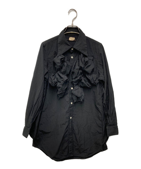Comme des Garcons Inside-Out Out荷叶边装饰衬衫17 AW Silhouette时期GT-B025的未来