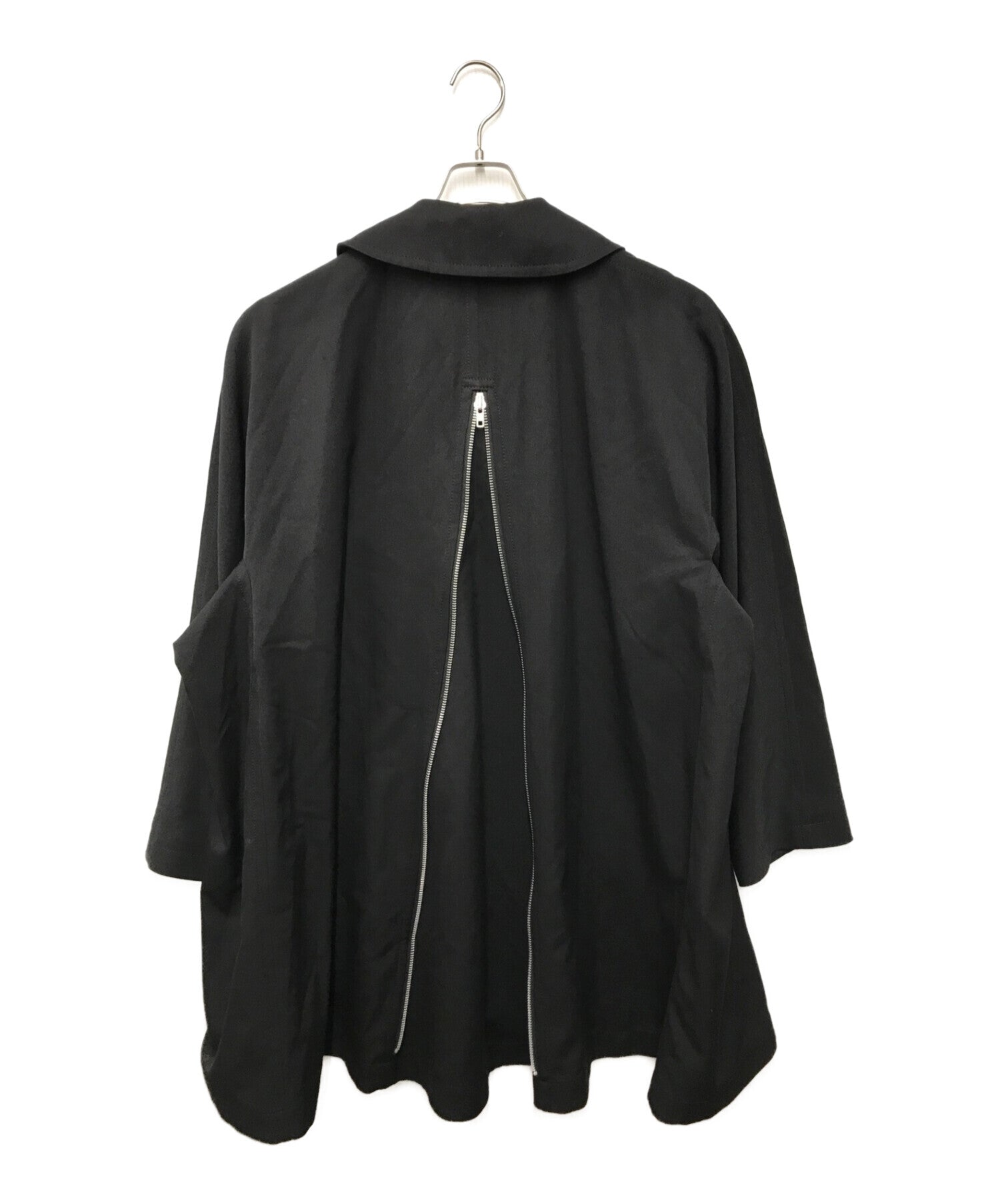 COMME des GARCONS HOMME PLUS 23SS Zip Detail Wide Double Coat PK-C003