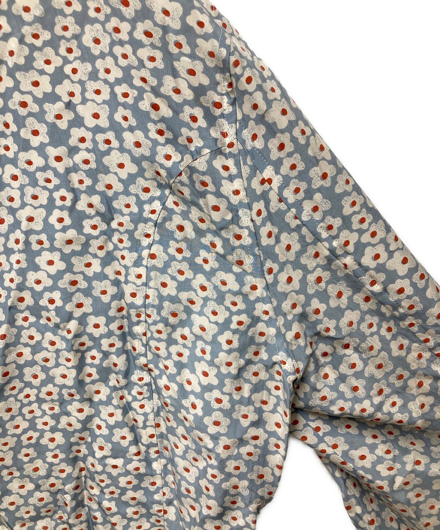 [Pre-owned] COMME des GARCONS HOMME PLUS 94SS Smart Boy Period Floral Pattern Silk Blouson PJ-100730