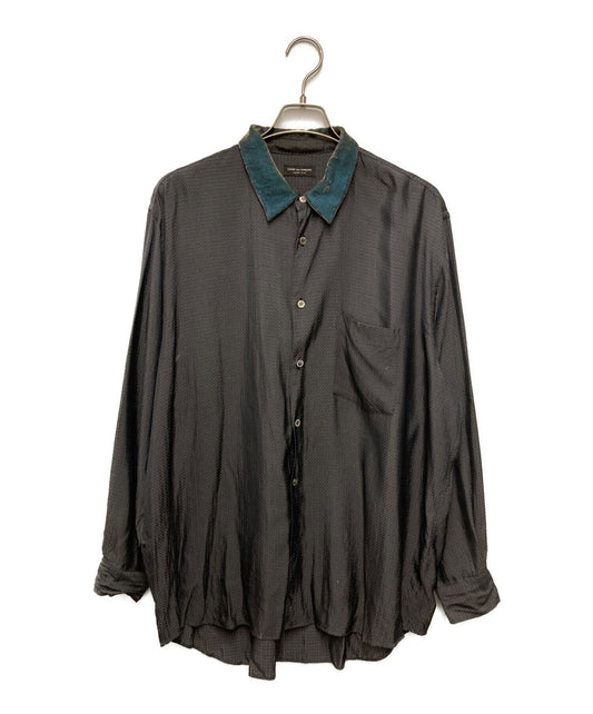[Pre-owned] COMME des GARCONS HOMME PLUS AD1991 Velour colored rayon shirt archive PB-050550