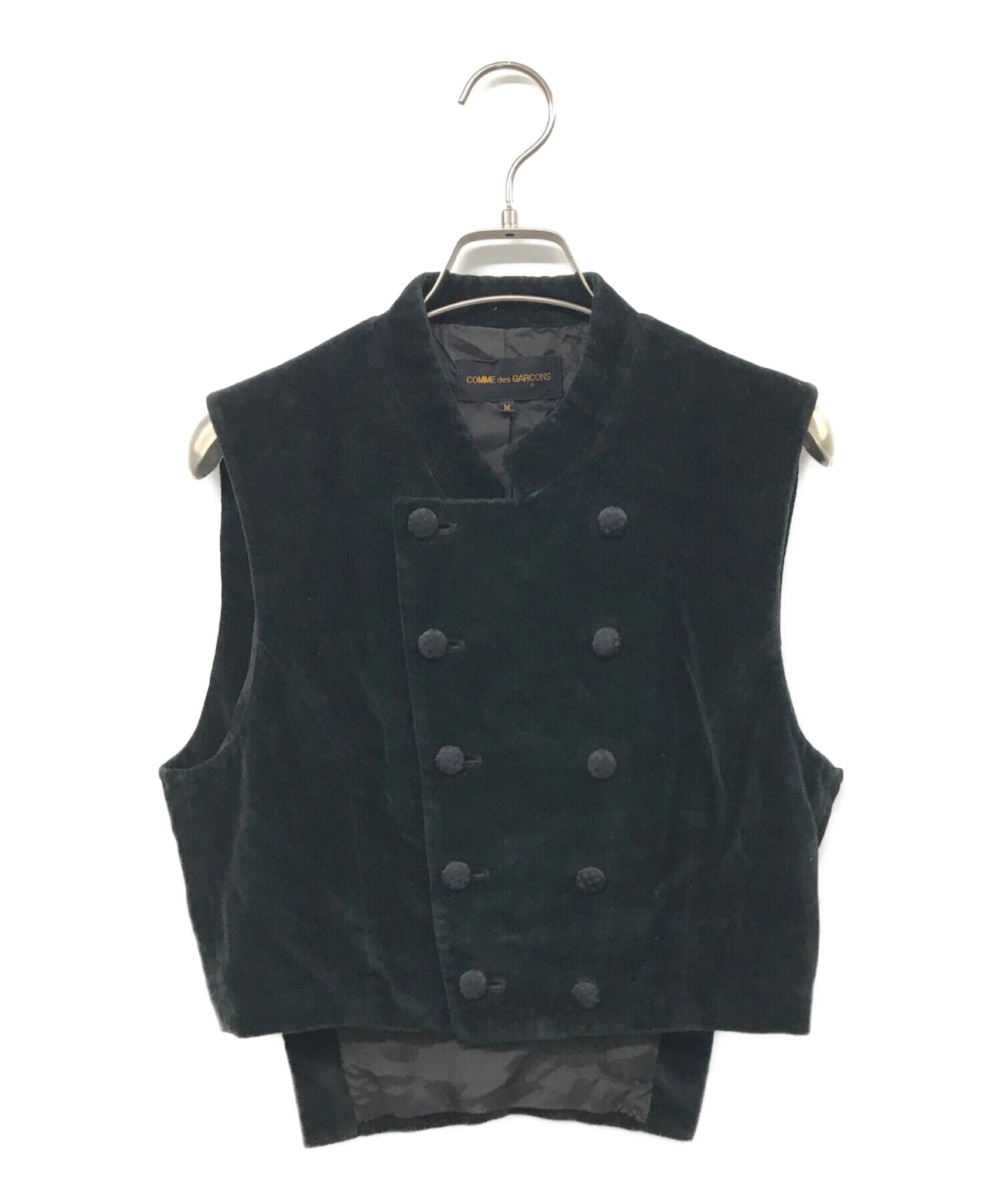 COMME des GARCONS 88AW 80's Vintage Velour Gilet GV-05010M