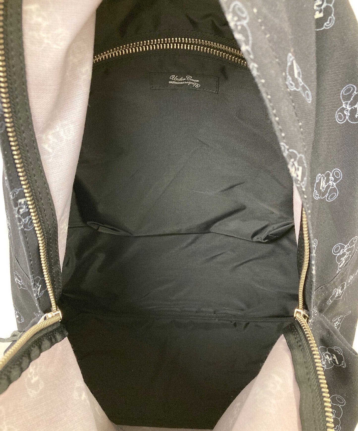 [Pre-owned] UNDERCOVER Blindfolded Bear Allover Backpack