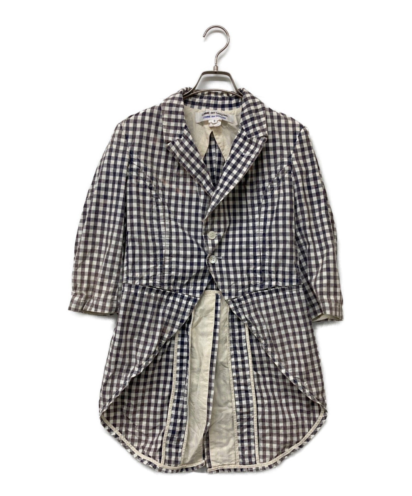 [Pre-owned] COMME des GARCONS COMME des GARCONS Mura Dyed Check Jacket/Tailcoat S11J017