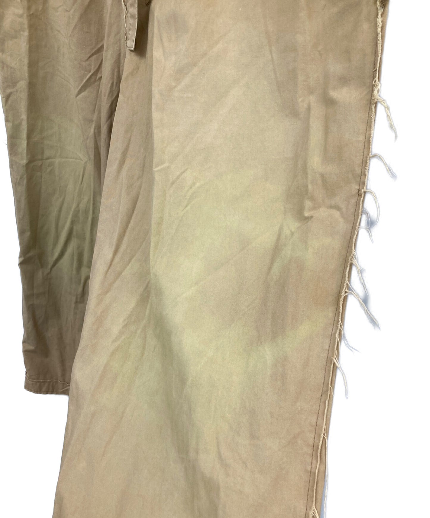 Yohji Yamamoto Pour Homme腰帶內而外的褲子/設計褲HB-P50-031