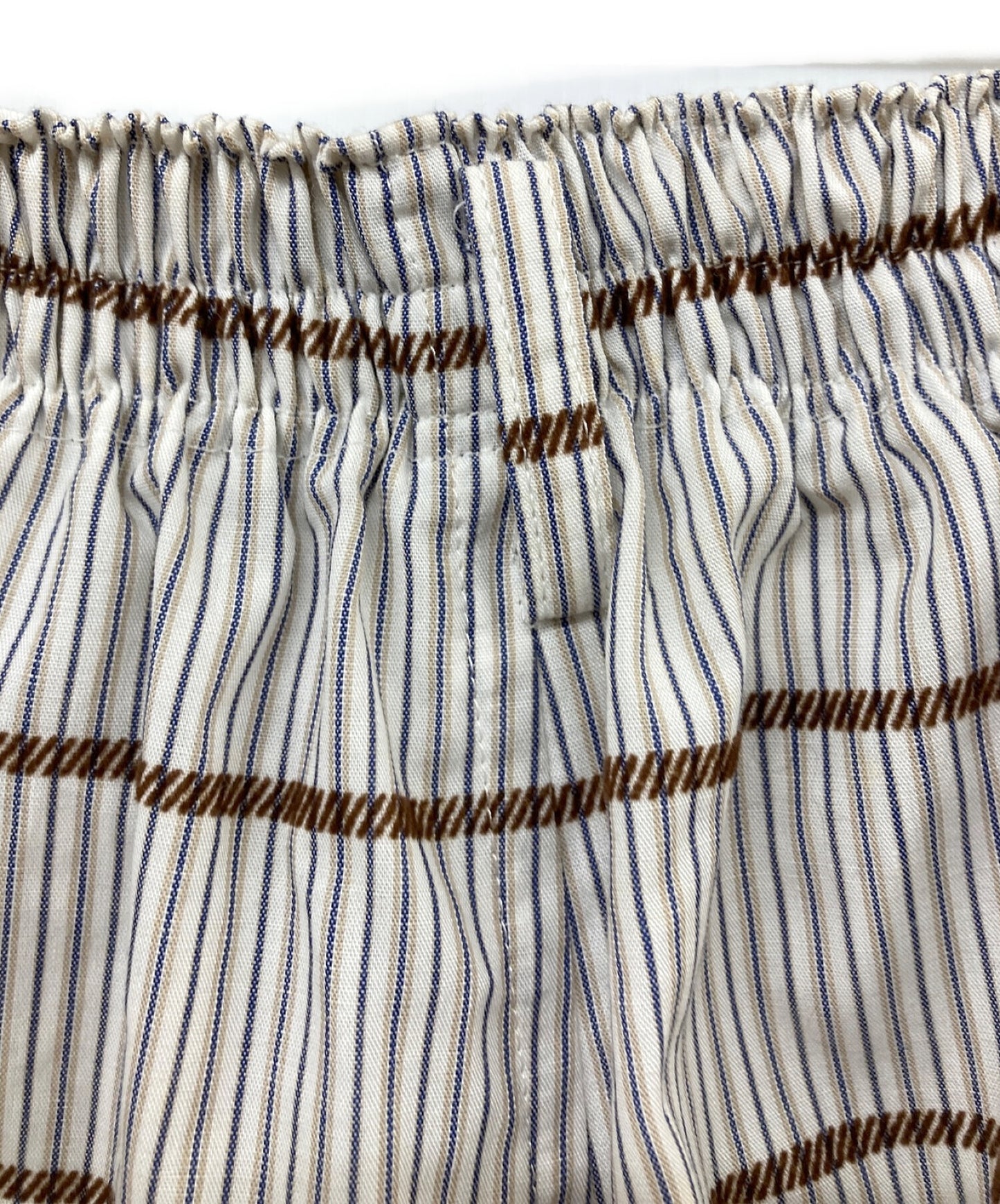 [Pre-owned] COMME des GARCONS HOMME PLUS 97SS Easy Stripe Pants/Wide Pants/Tapered Pants/Button Fly PP-10065M