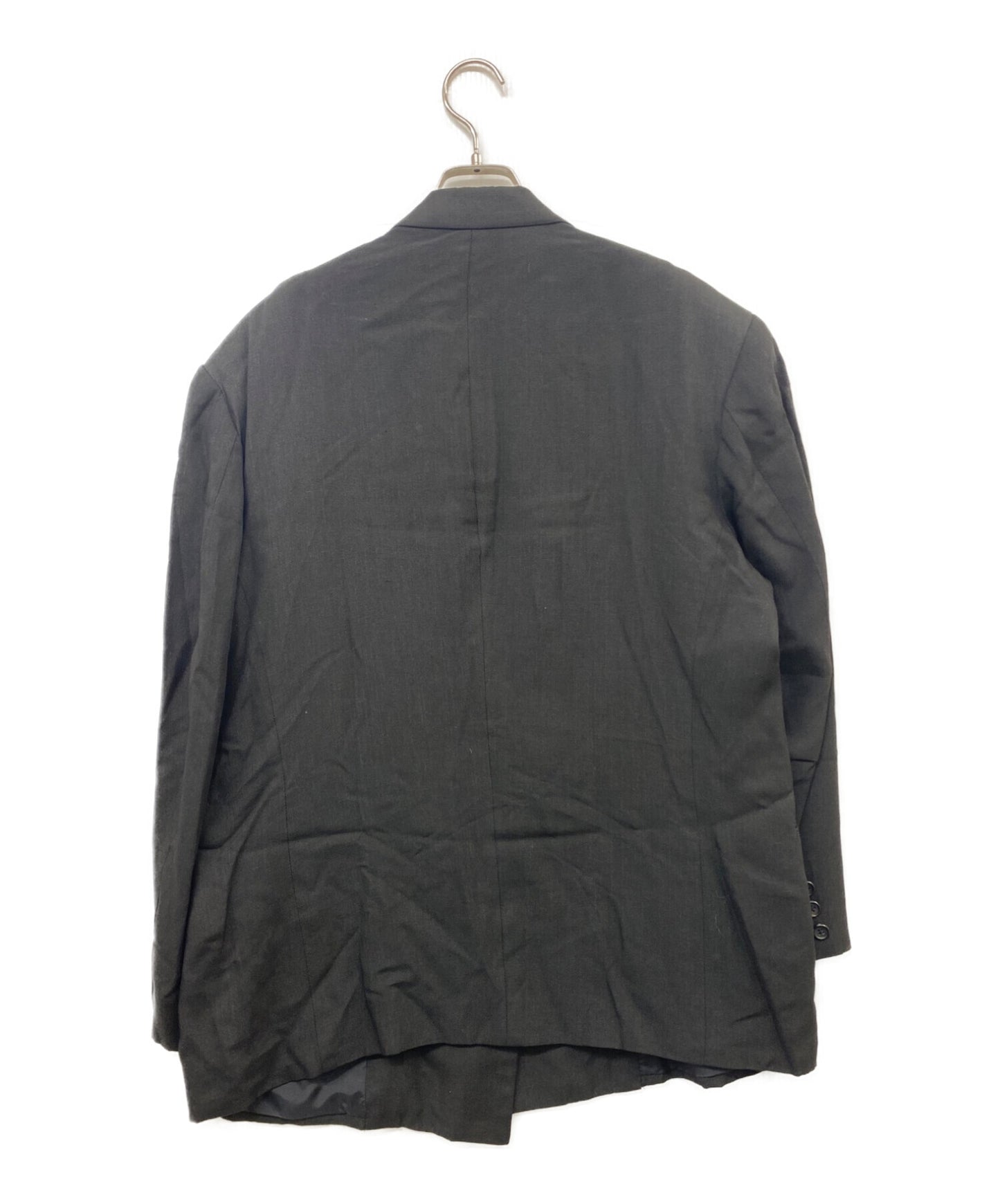 [Pre-owned] Yohji Yamamoto pour homme 80's round letter logo rayon double jacket