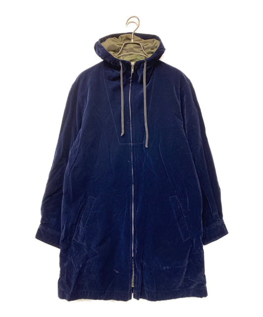 [Pre-owned] COMME des GARCONS SHIRT Old Velour Hooded Short Coat D-TK9210