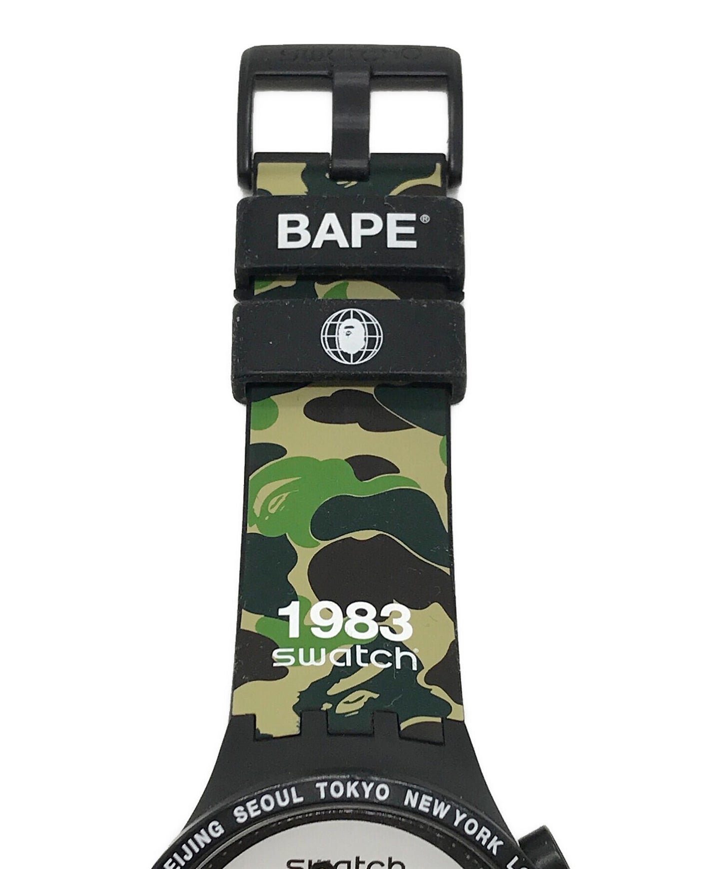 swatch × a bater big bold bape โลก so27z700