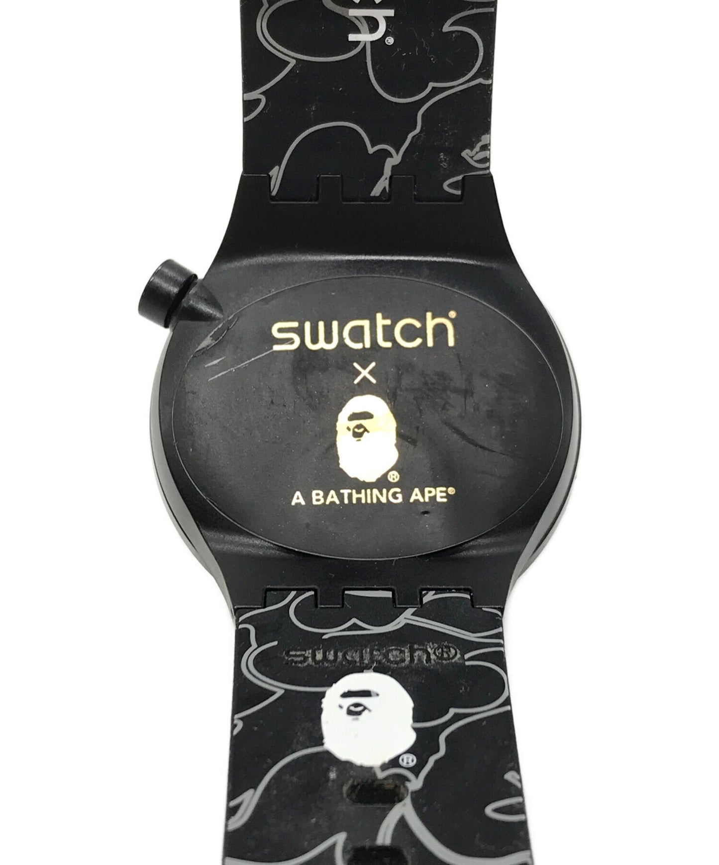 swatch × a bater big bold bape โลก so27z700