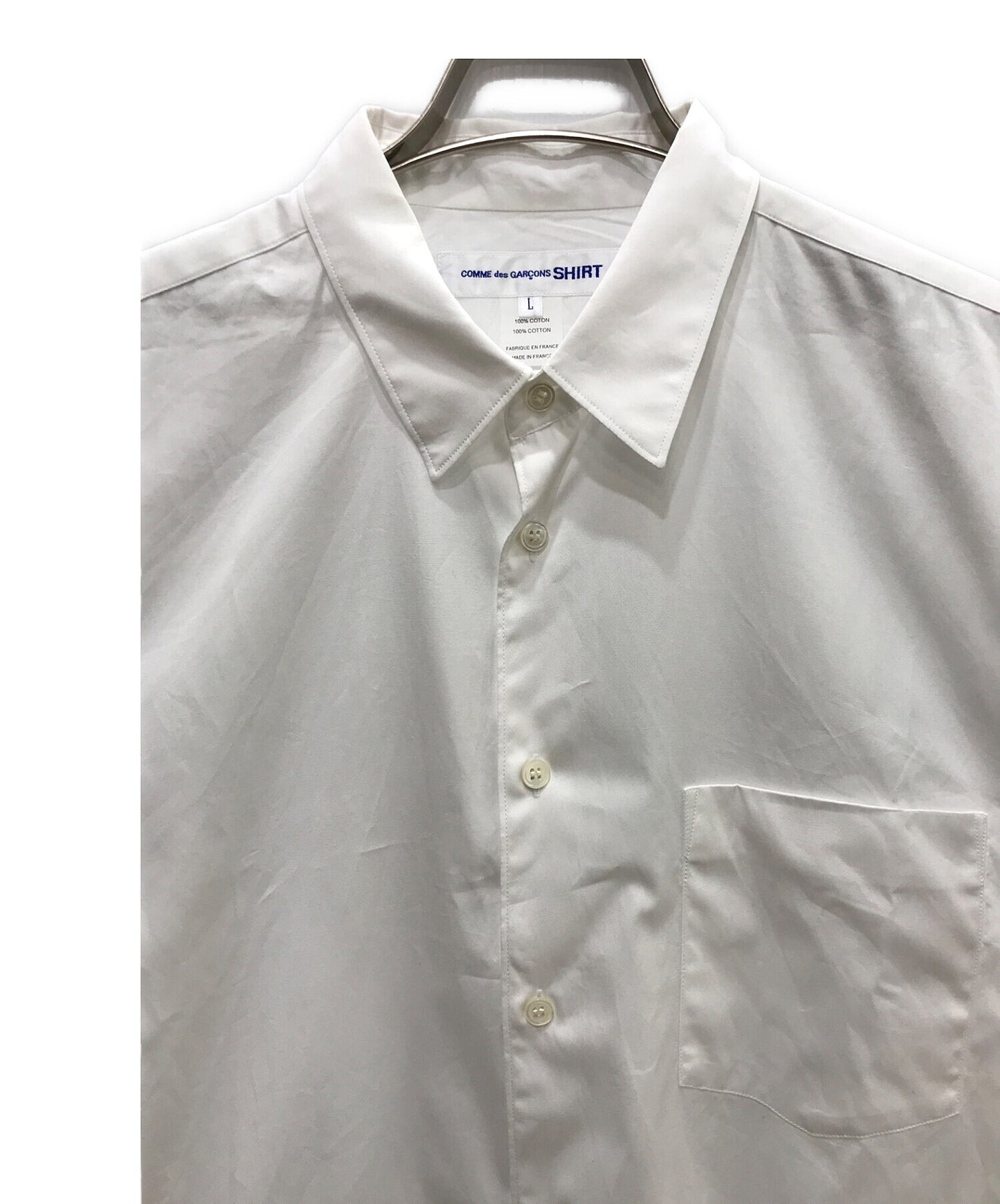 [Pre-owned] COMME des GARCONS SHIRT WIDE CLASSIC SHIRTS FZ-B011