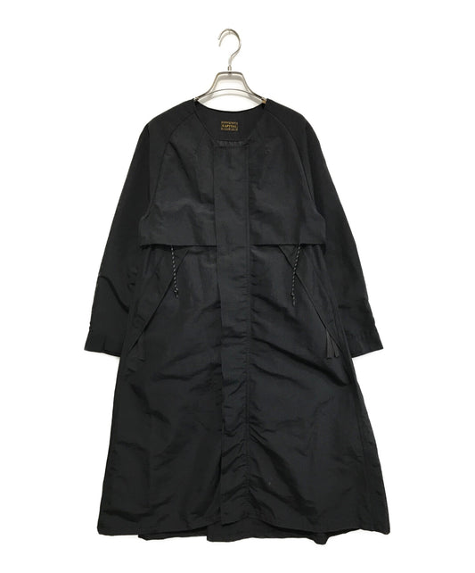 Kapital 60/40 Cloth No Collar Latvian Mountain PA/Nylon Coat/Mountain Jacket K1910LJ097