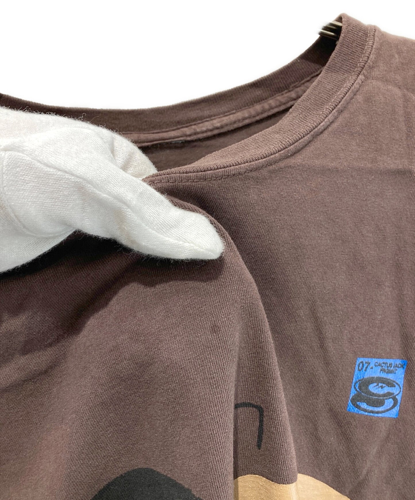 碎片设计X仙人掌杰克·hiroshi T恤 / T恤 /短袖切割和缝制