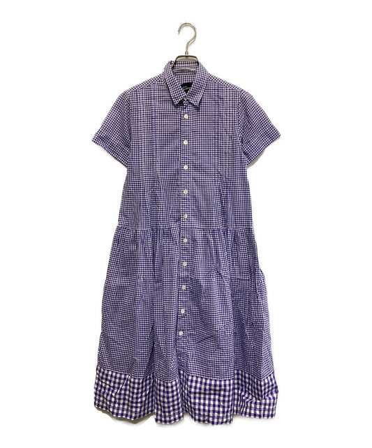 TRICOT Comme des Garcons Gingham Check Dress