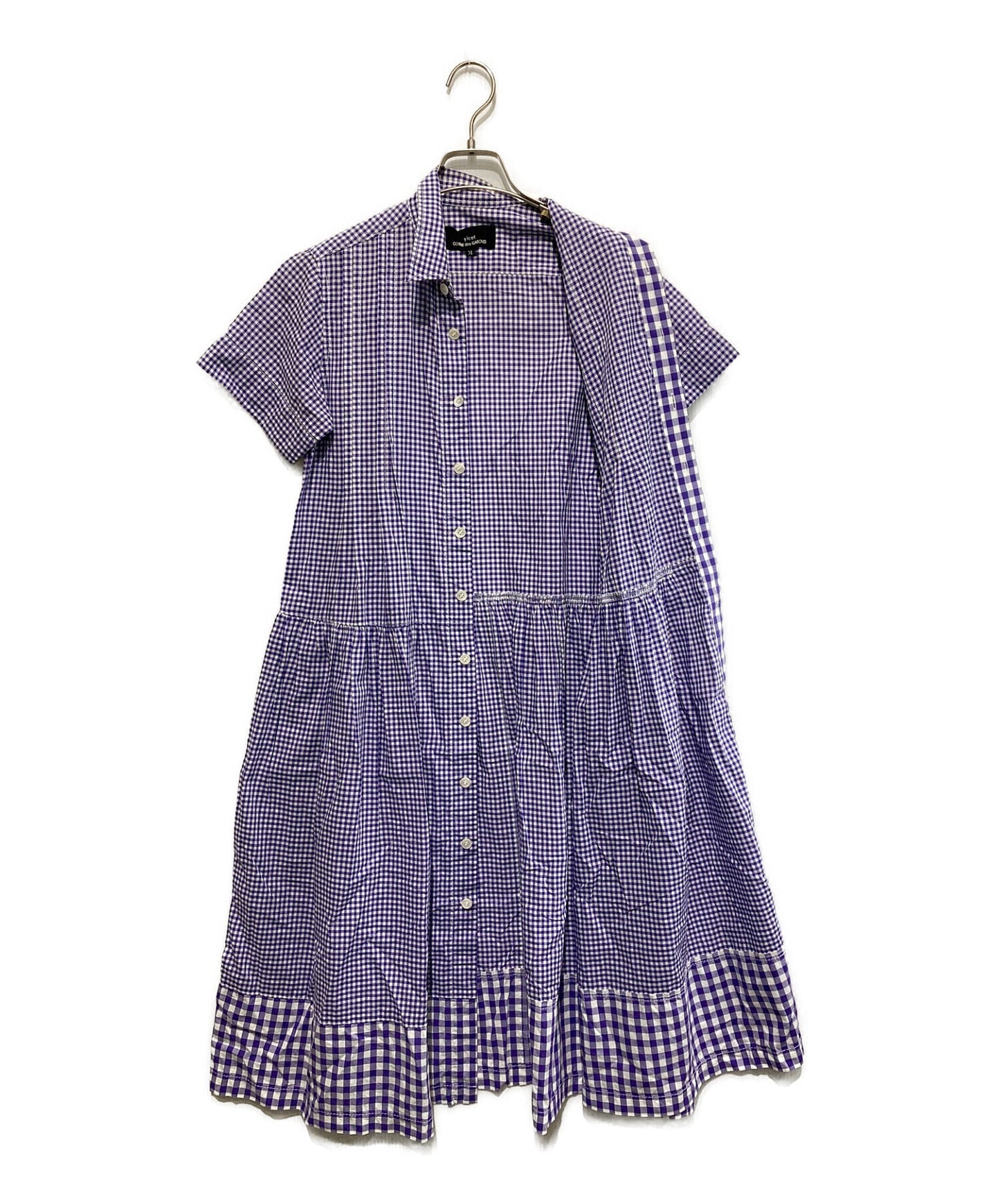 [Pre-owned] tricot COMME des GARCONS Gingham check dress