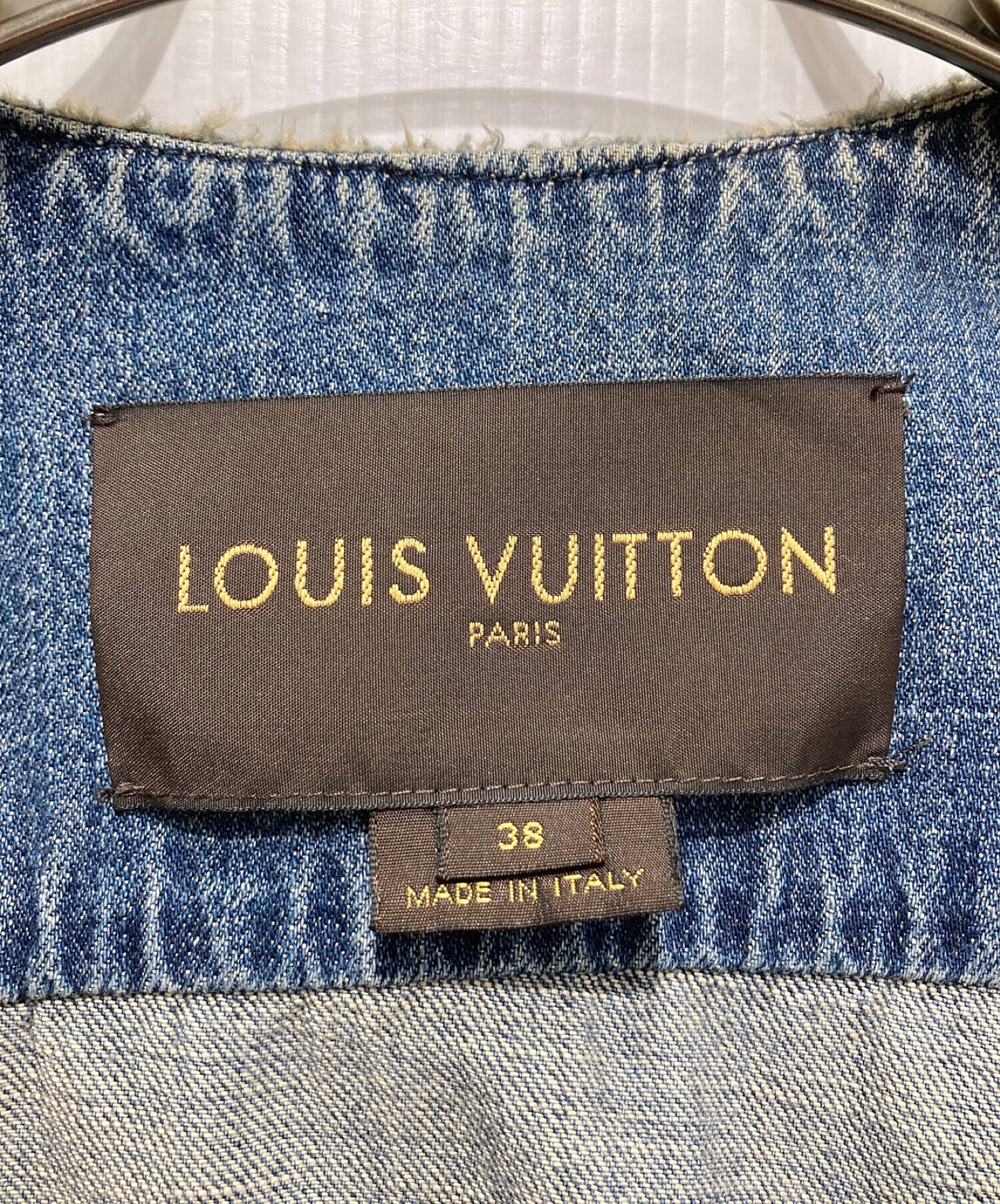 [Pre-owned] LOUIS VUITTON Monogram Denim Jacket SS131F