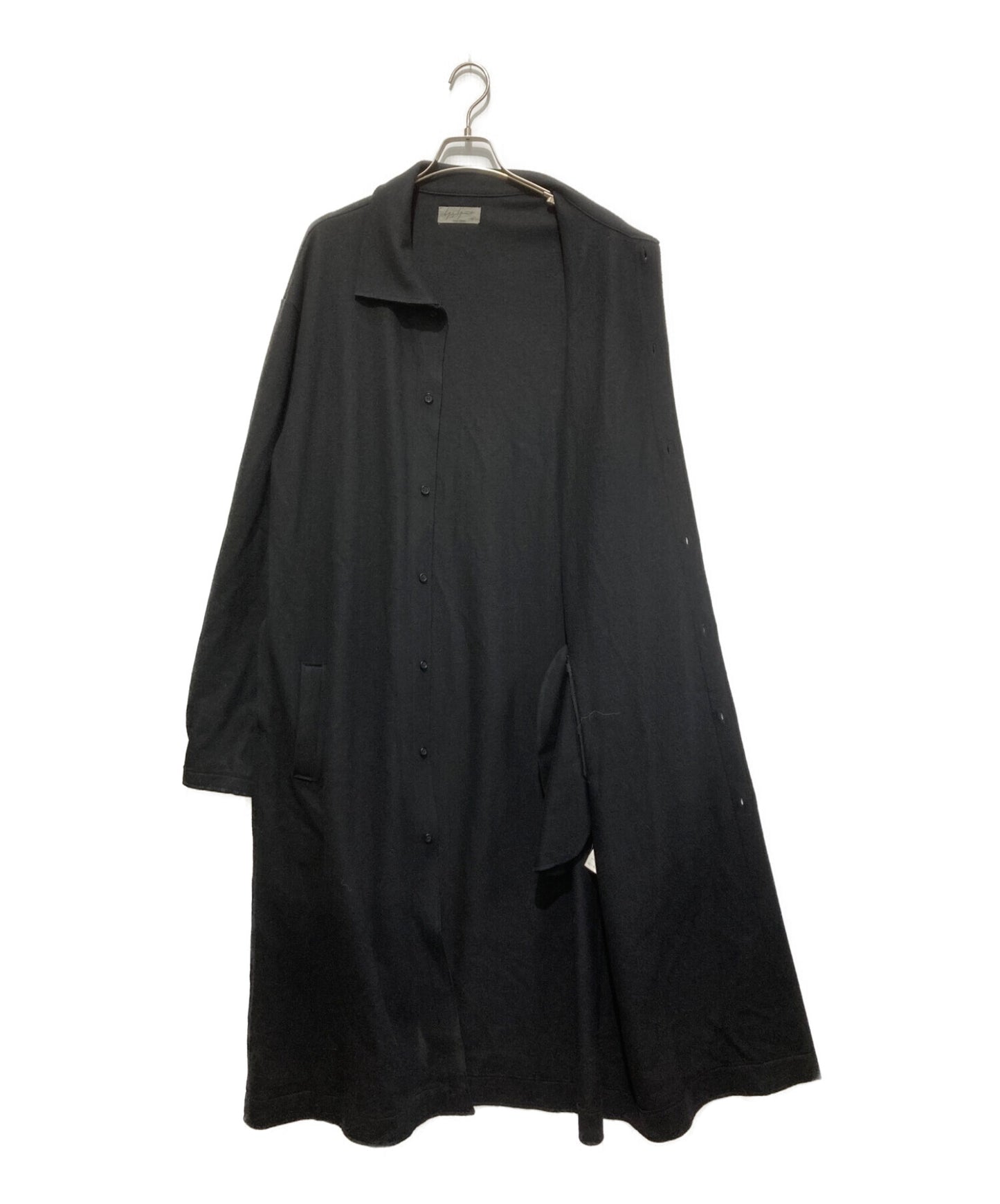 Yohji Yamamoto Pour Homme Wool Coat/Soutain Collar Coat/เสื้อโค้ท/เสื้อยาว HV-T72-173