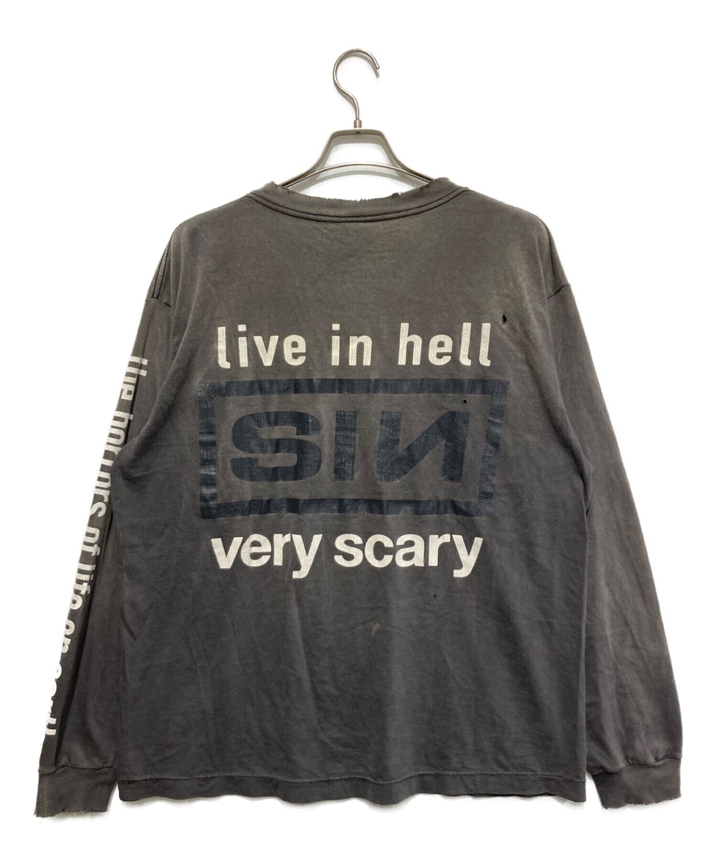 SAINT MICHAEL SIN Long Sleeve Cut and Sewn/Long Sleeve Cut and