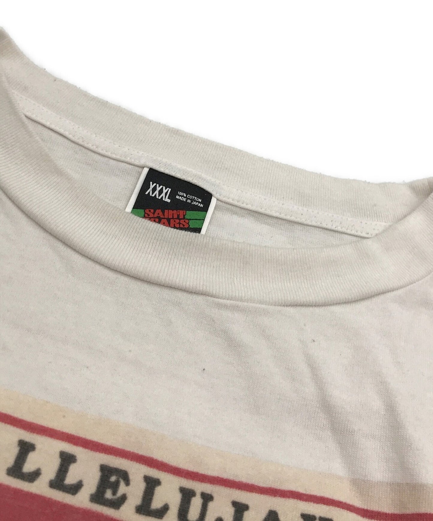 圣迈克尔X牛仔撕裂圣州短袖T恤SM-S22-0000-062