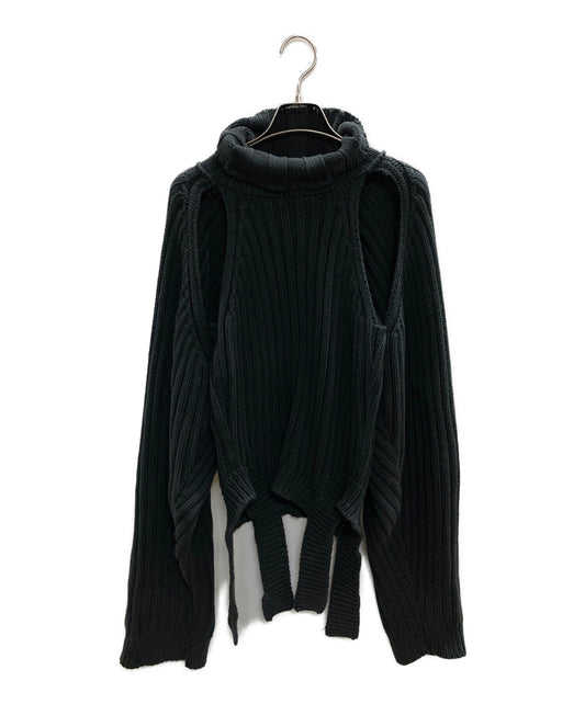 [Pre-owned] LIMI feu slit raglan sweater LX-K10-060
