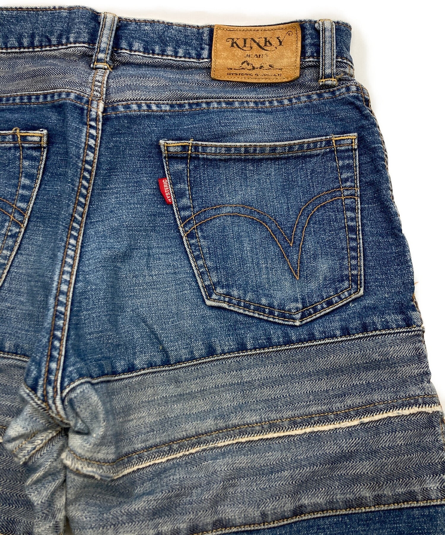 Pre-owned] Hysteric Glamour Patching Denim Pants | Archive Factory