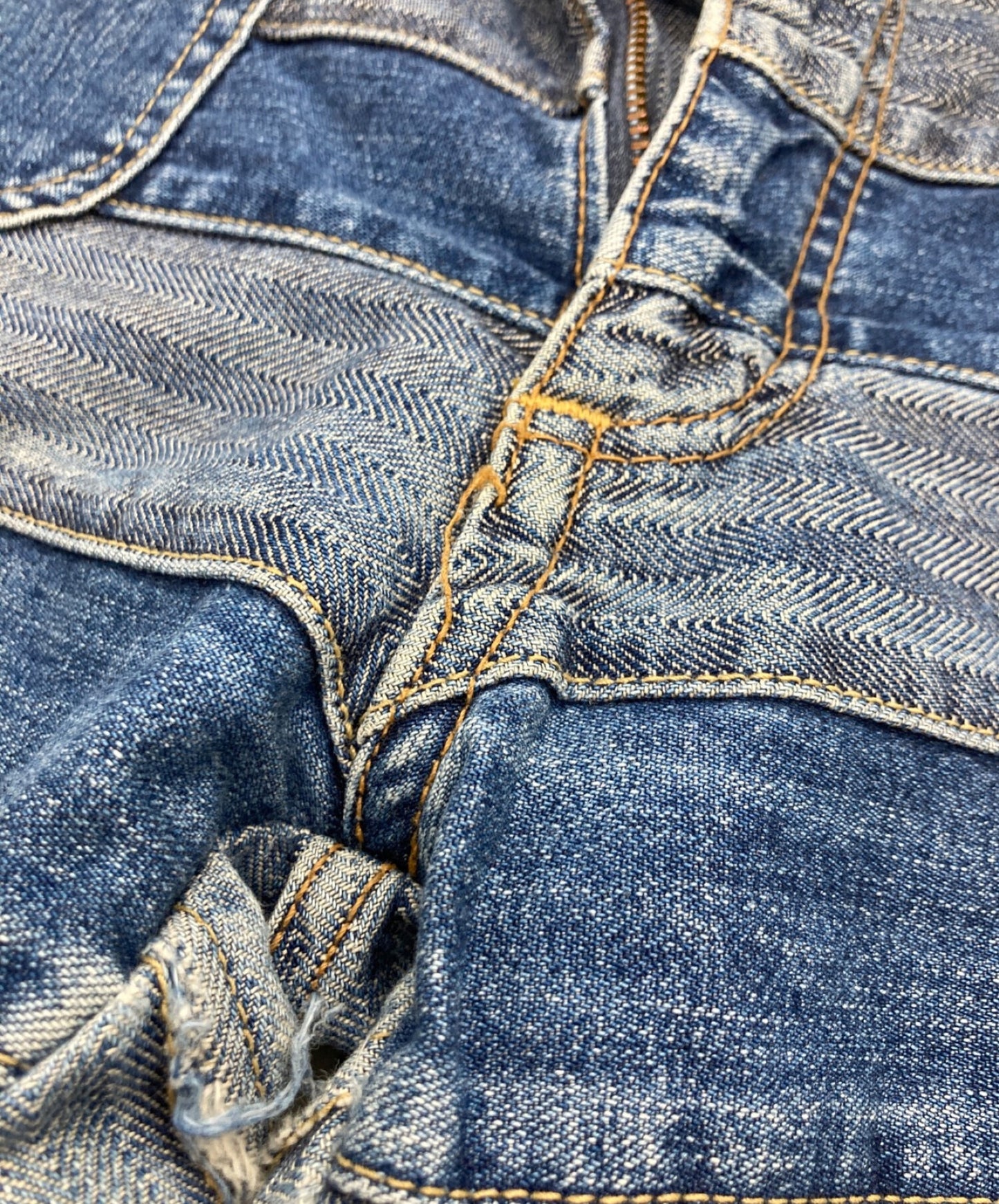 [Pre-owned] Hysteric Glamour Patching Denim Pants