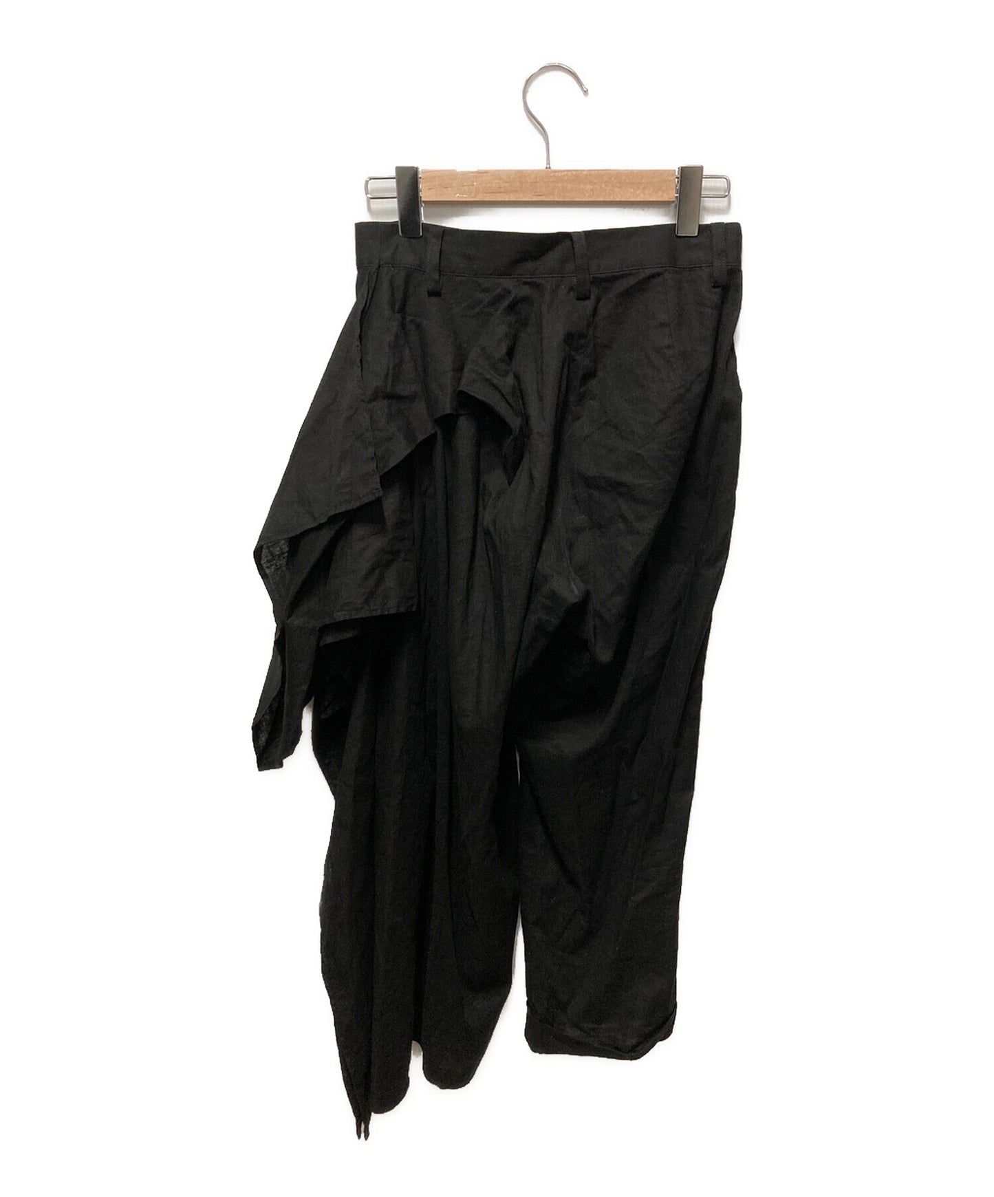 [Pre-owned] YOHJI YAMAMOTO Linen wide-leg pants FZ-P08-301
