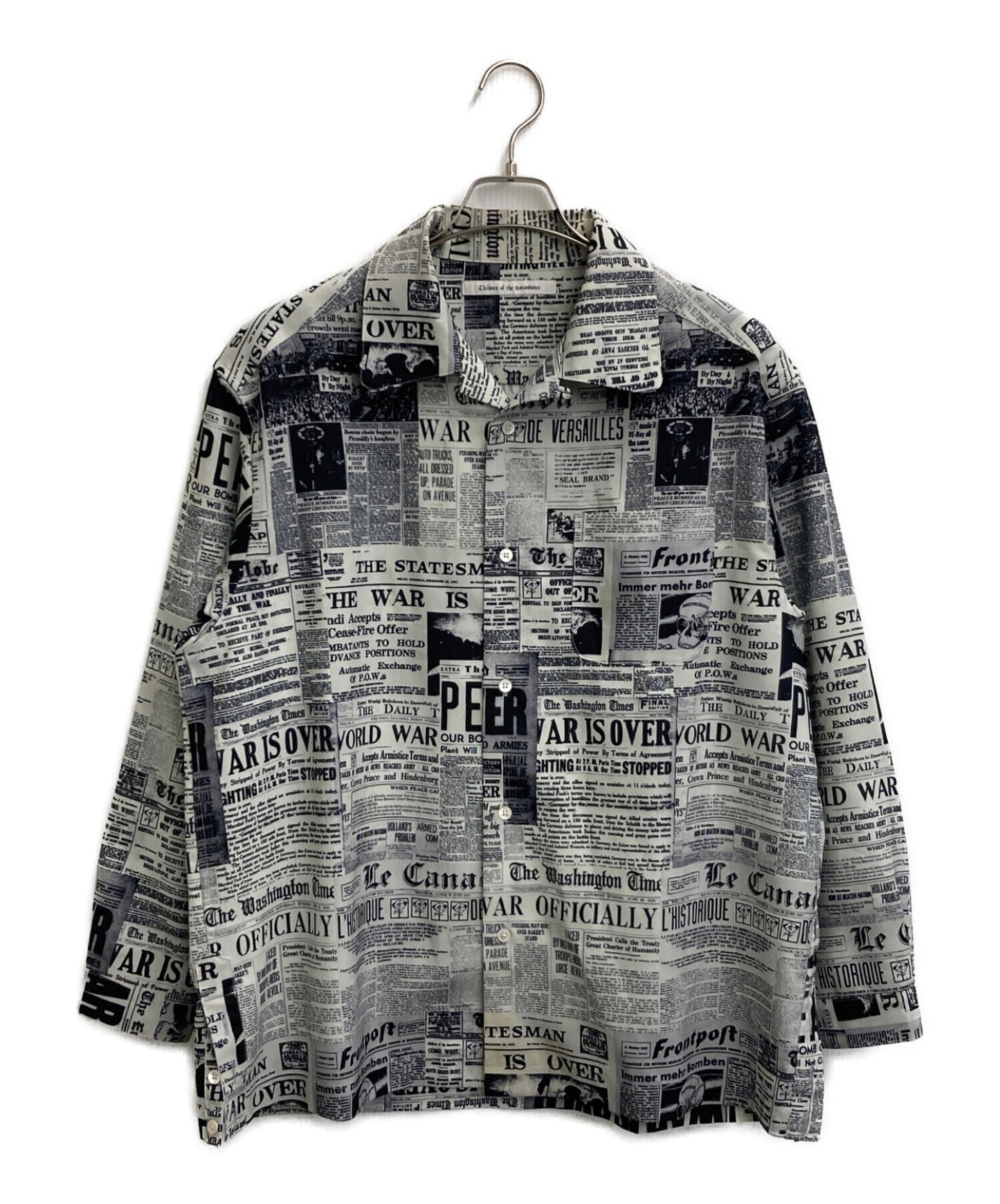 Pre-owned] Children of the discordance PERSONAL DATA PRINT SHIRT/Y 