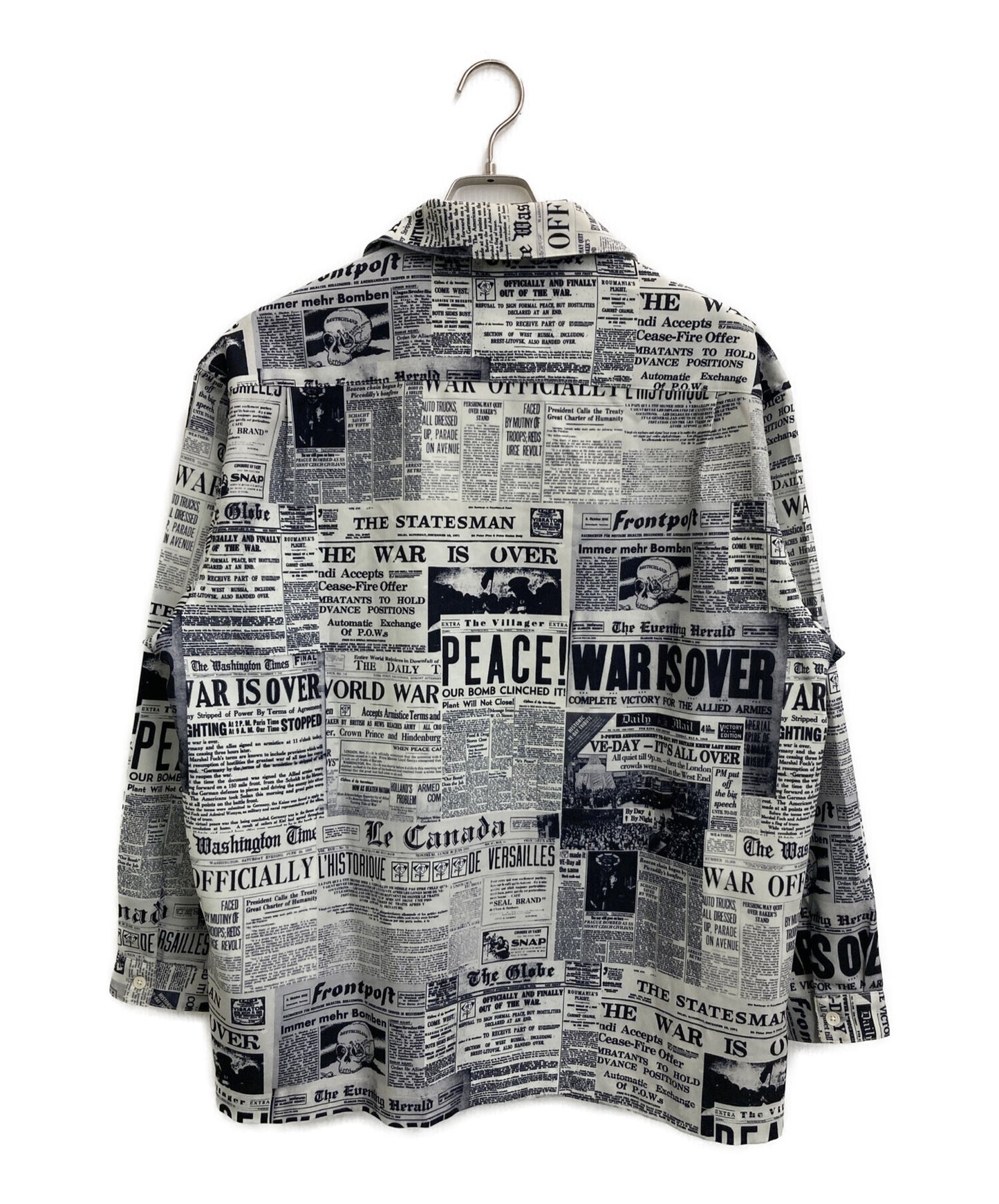 [Pre-owned] Children of the discordance PERSONAL DATA PRINT SHIRT/Y Shirt/Tops/Top/Shirt with all over pattern COTDSH-122