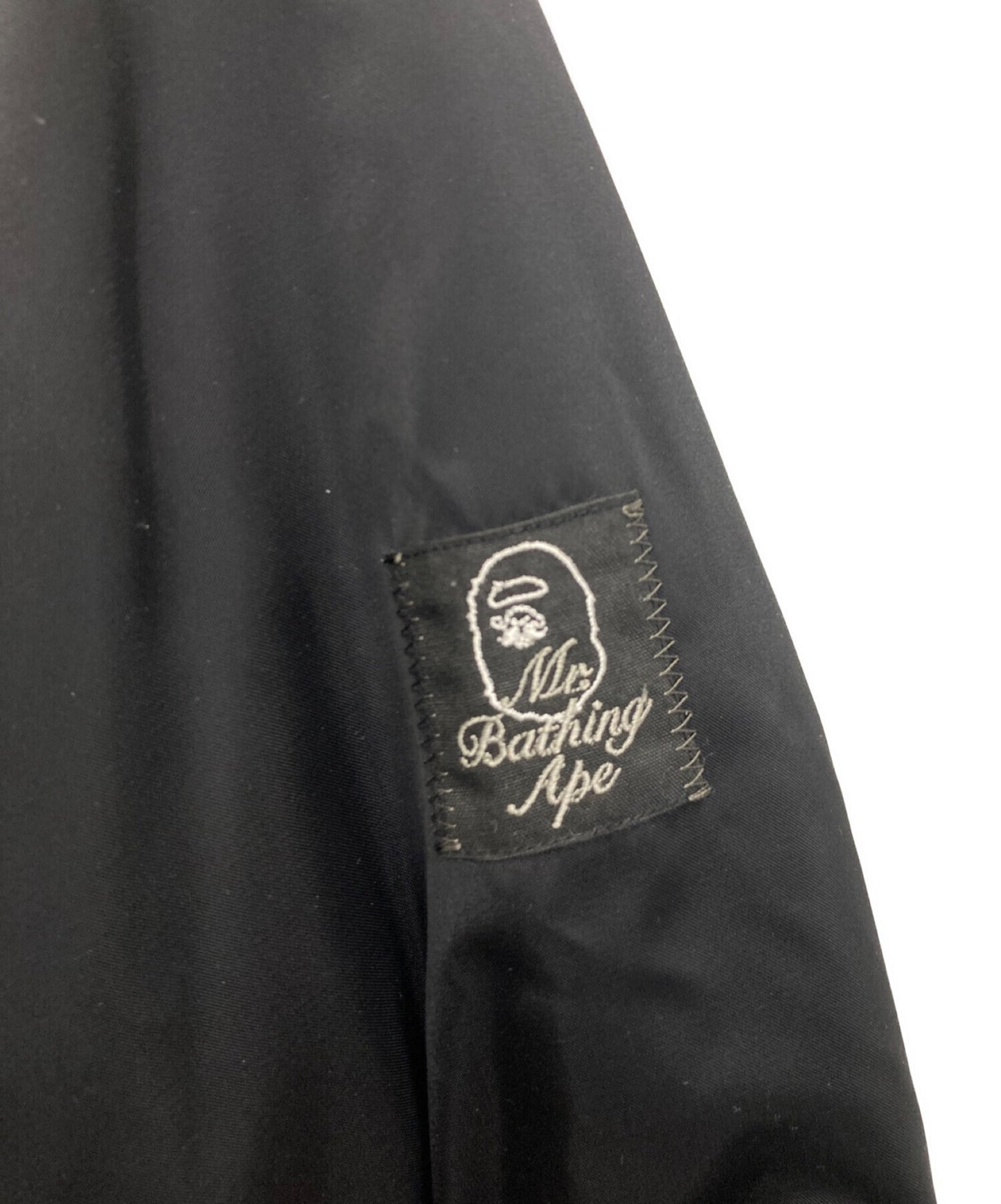 [Pre-owned] A BATHING APE Embroidered Varsity Jacket/Cotton Jacket/Varsity Jacket/Blouson/Jacket/Outerwear 007LJF301002X