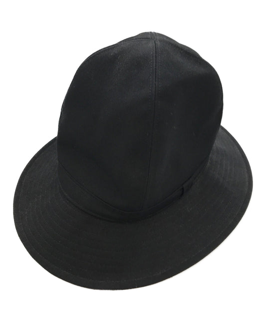 [Pre-owned] YOHJI YAMAMOTO Wrinkled Gabardine Fedora hat HR-H09-100