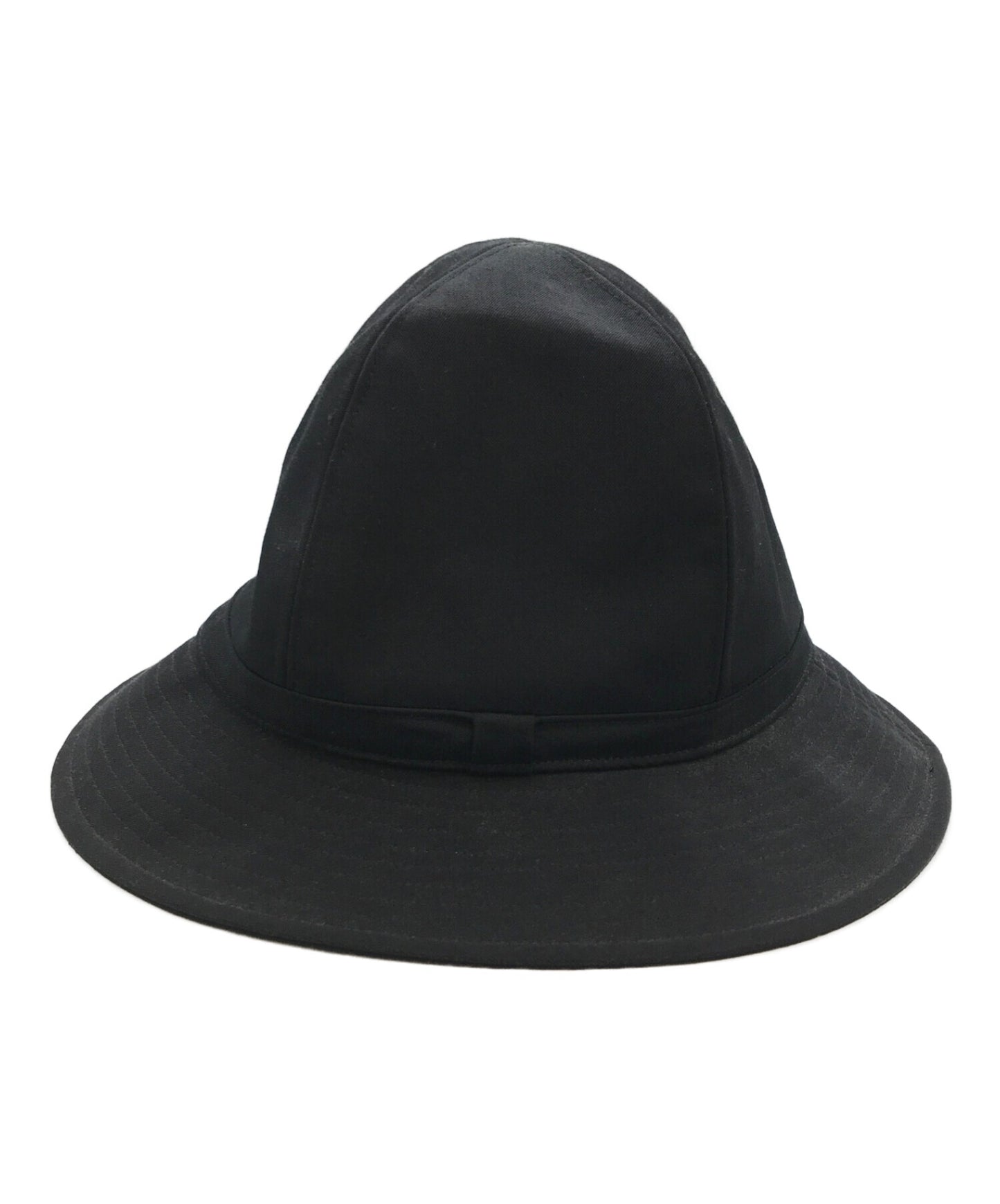 Yohji Yamamoto皱纹Gabardine Fedora Hat HR-H09-100