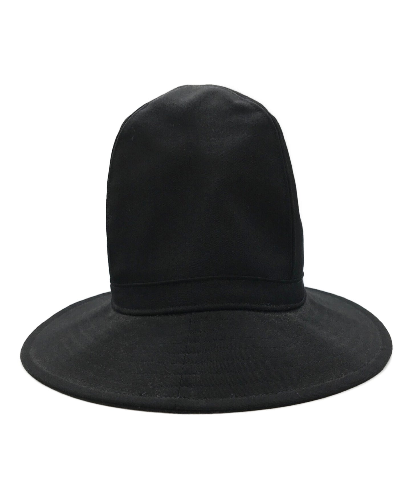 Yohji Yamamoto皱纹Gabardine Fedora Hat HR-H09-100