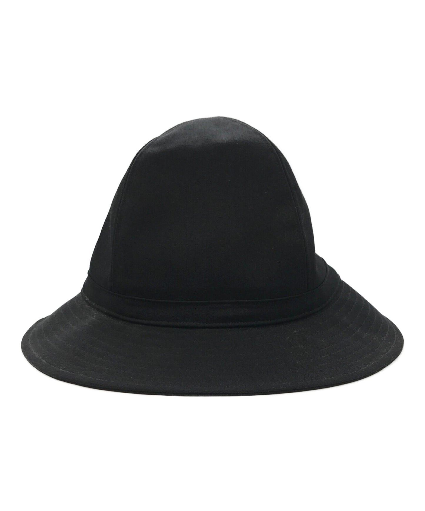 Yohji Yamamoto皱纹Gabardine Fedora Hat HR-H09-100