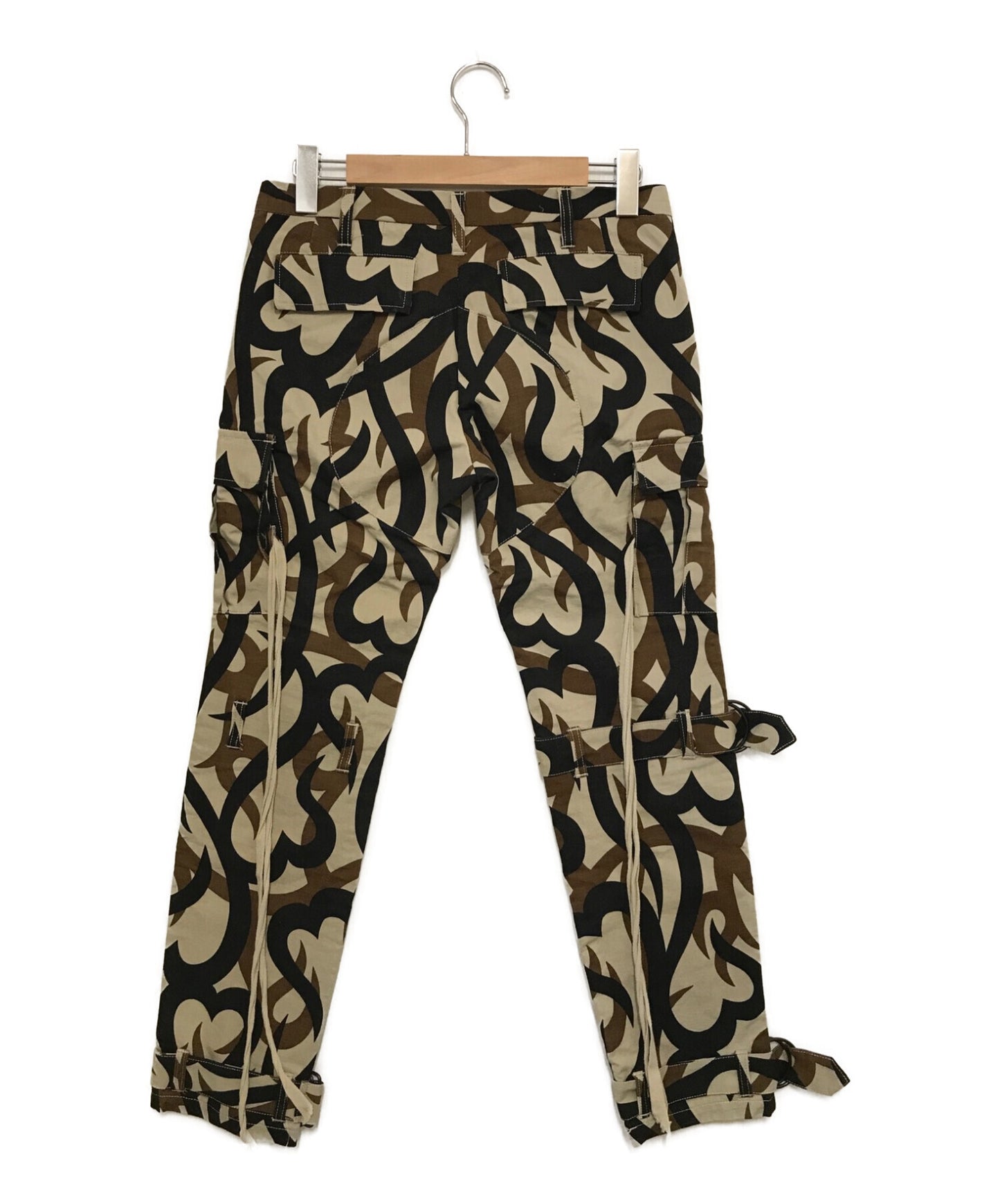 [Pre-owned] NUMBER (N)INE tight-fitting women's pants with elastic or drawstring tie