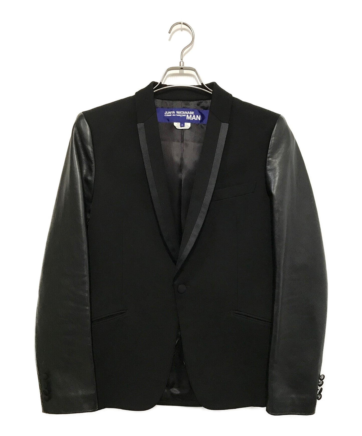 [Pre-owned] JUNYA WATANABE CdG MAN Tailored Jacket with Leather Switching WP-J003