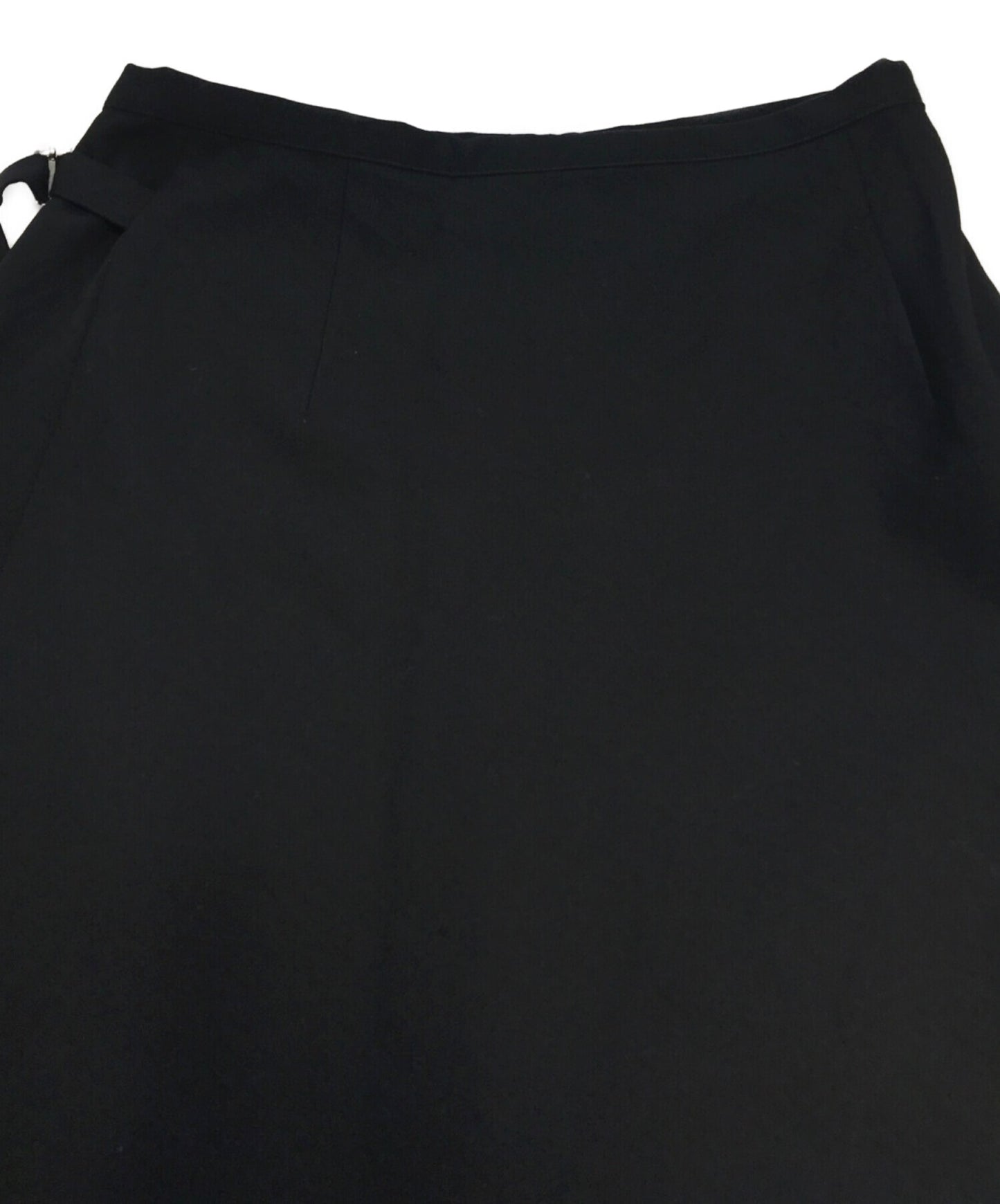 [Pre-owned] tricot COMME des GARCONS wrap deformed midi skirt TS-040050
