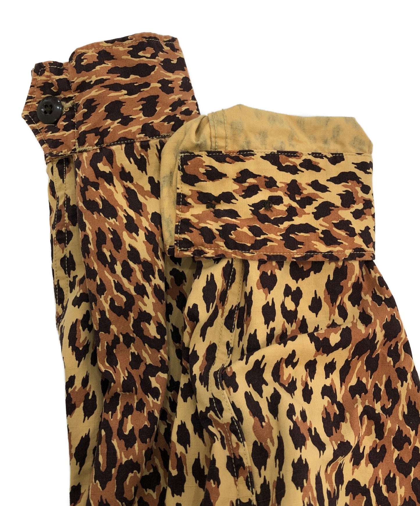 Wacko Maria Leopard 정글 피로 셔츠