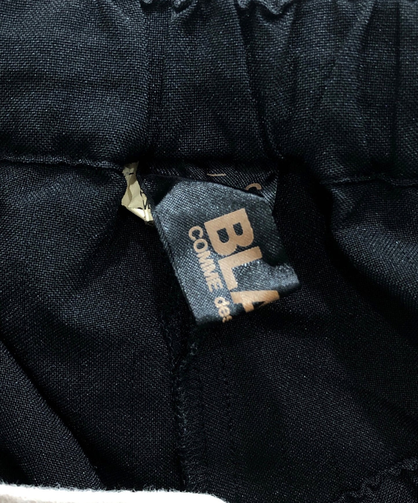 黑色COMME DES GARCONS气球裤1P-P06