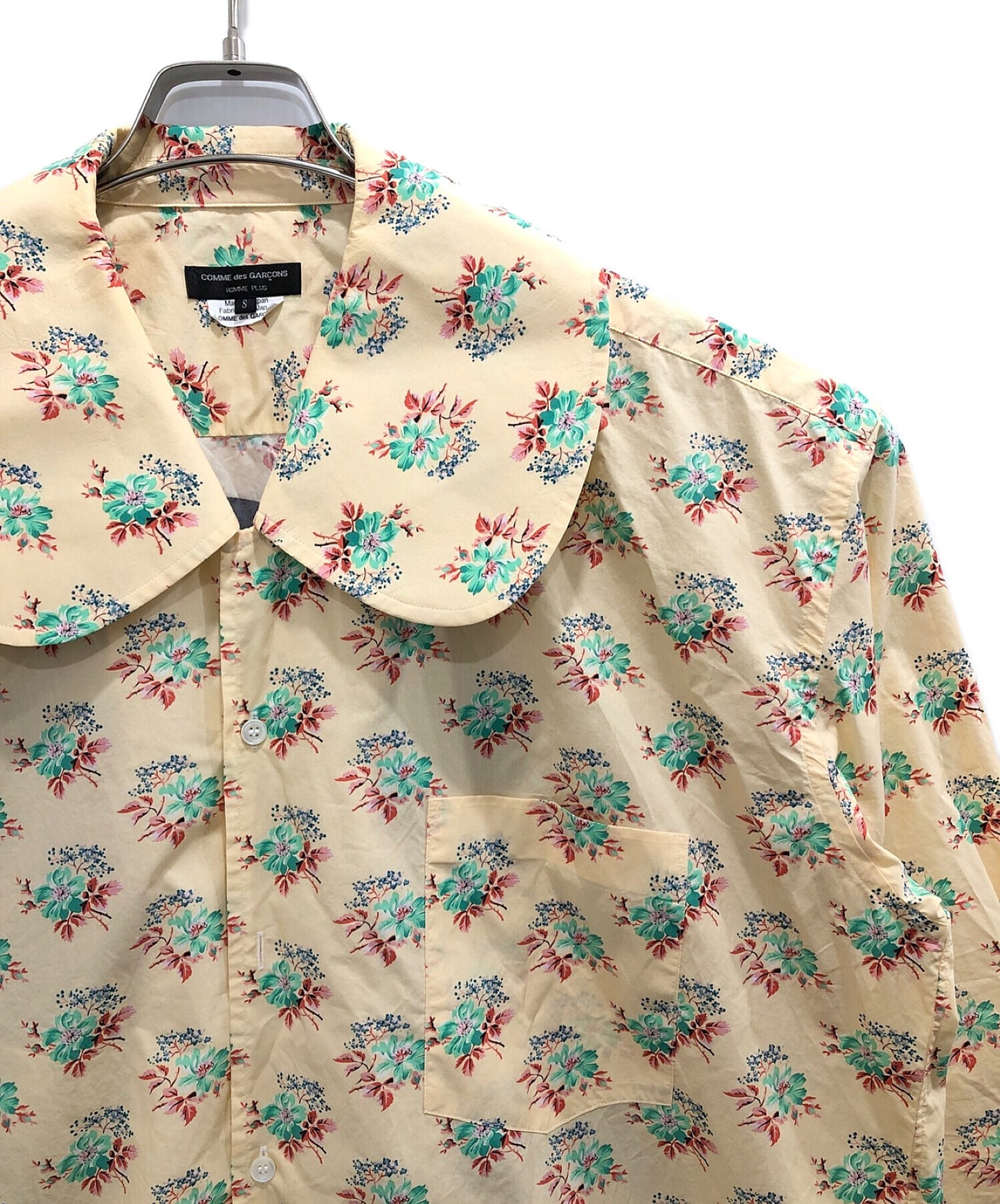 [Pre-owned] COMME des GARCONS HOMME PLUS Floral Longline Shirt