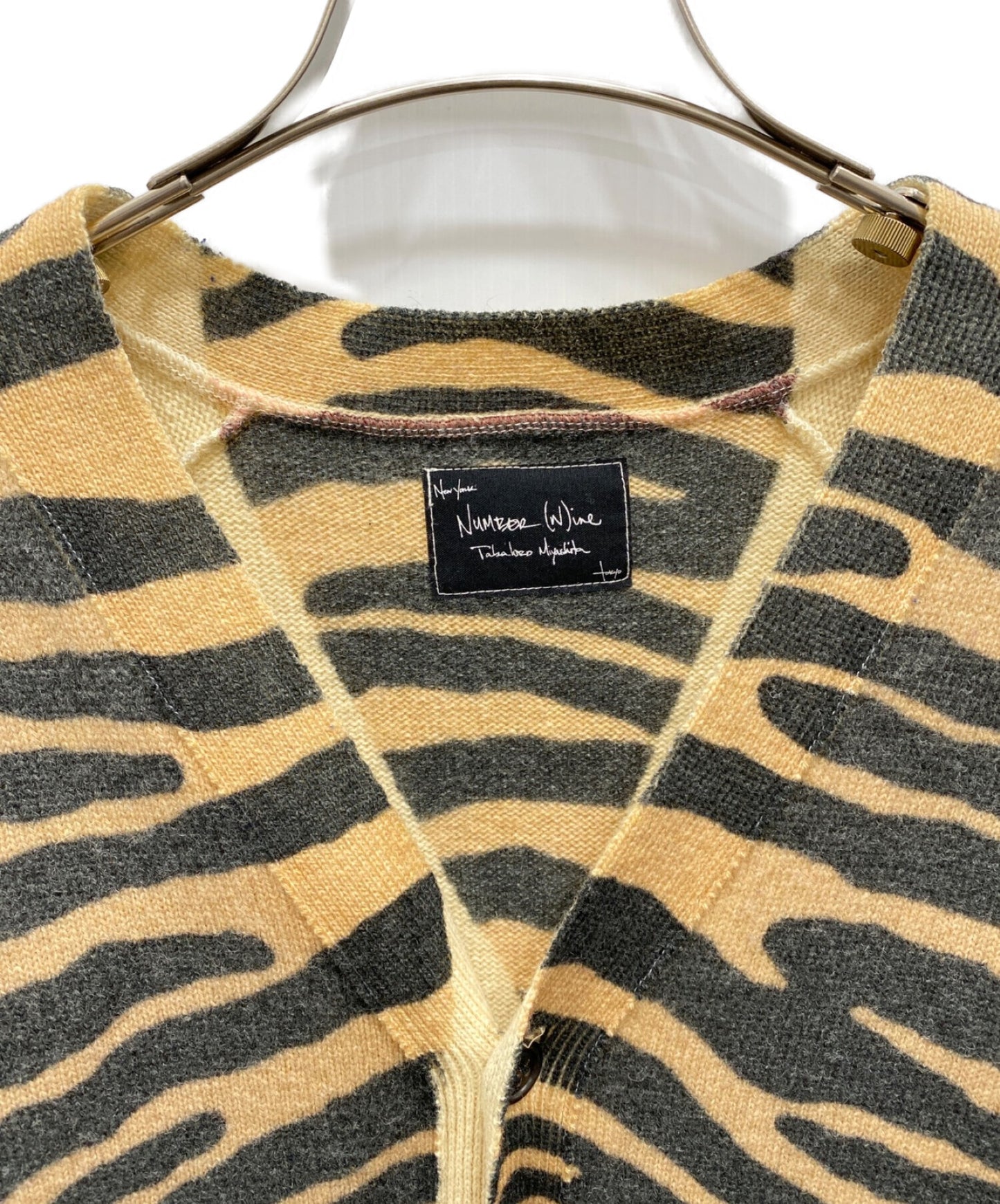 숫자 (n) eopard print cardigan