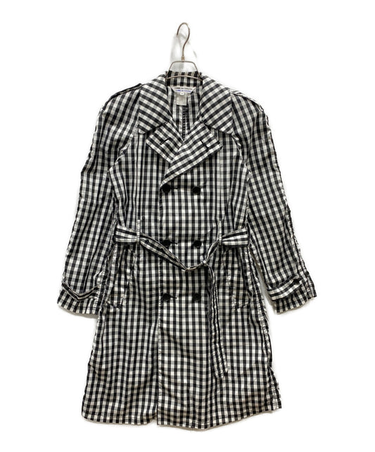 [Pre-owned] COMME des GARCONS COMME des GARCONS gingham check trench coat W11C904