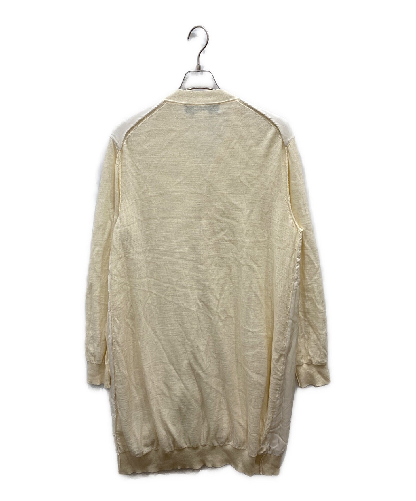 [Pre-owned] COMME des GARCONS HOMME PLUS Long cardigan with different material switching PH-N023